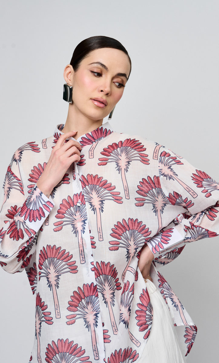 Red Palm Date Else Top