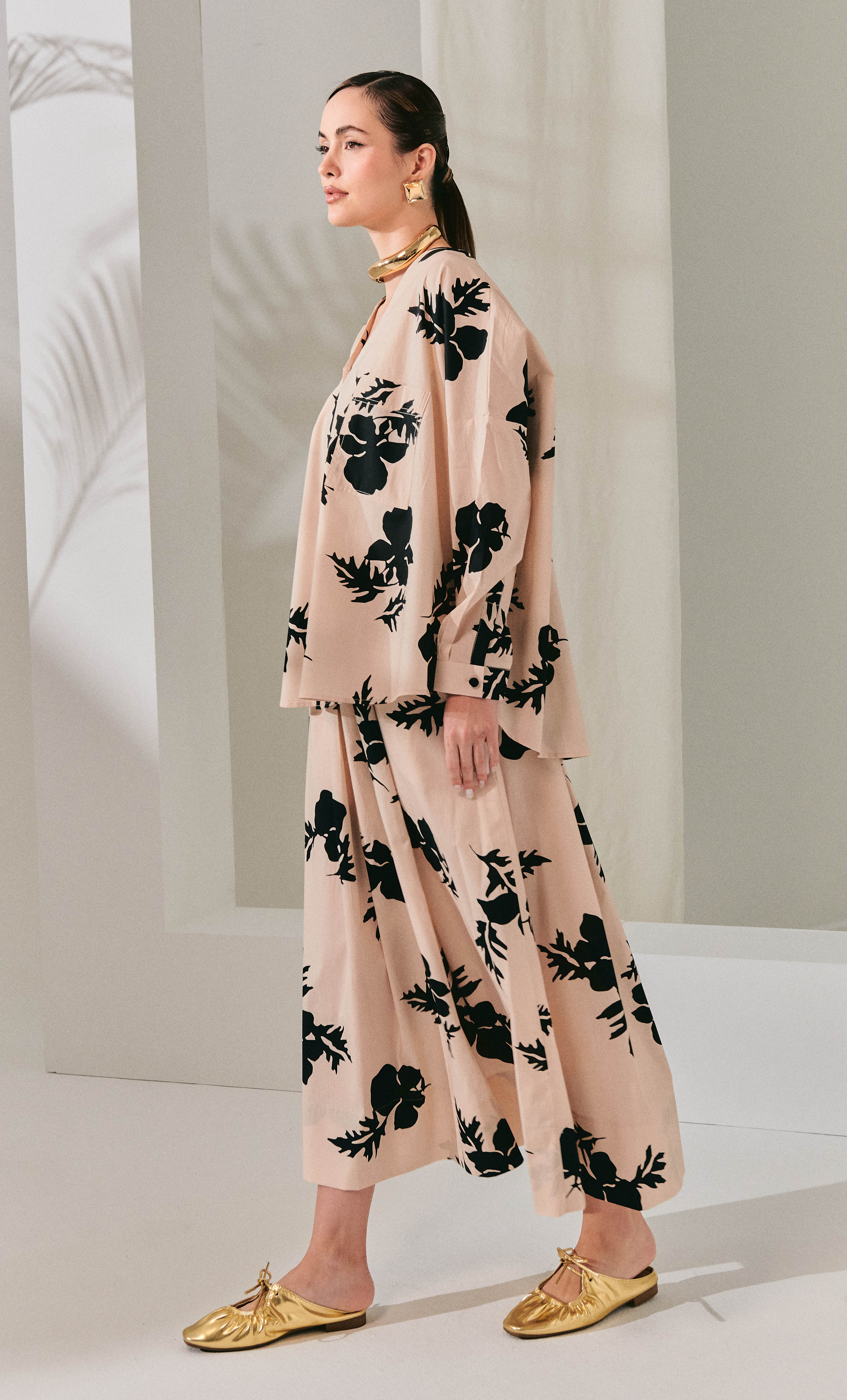 Marcella Set – Floral Cotton Sponge