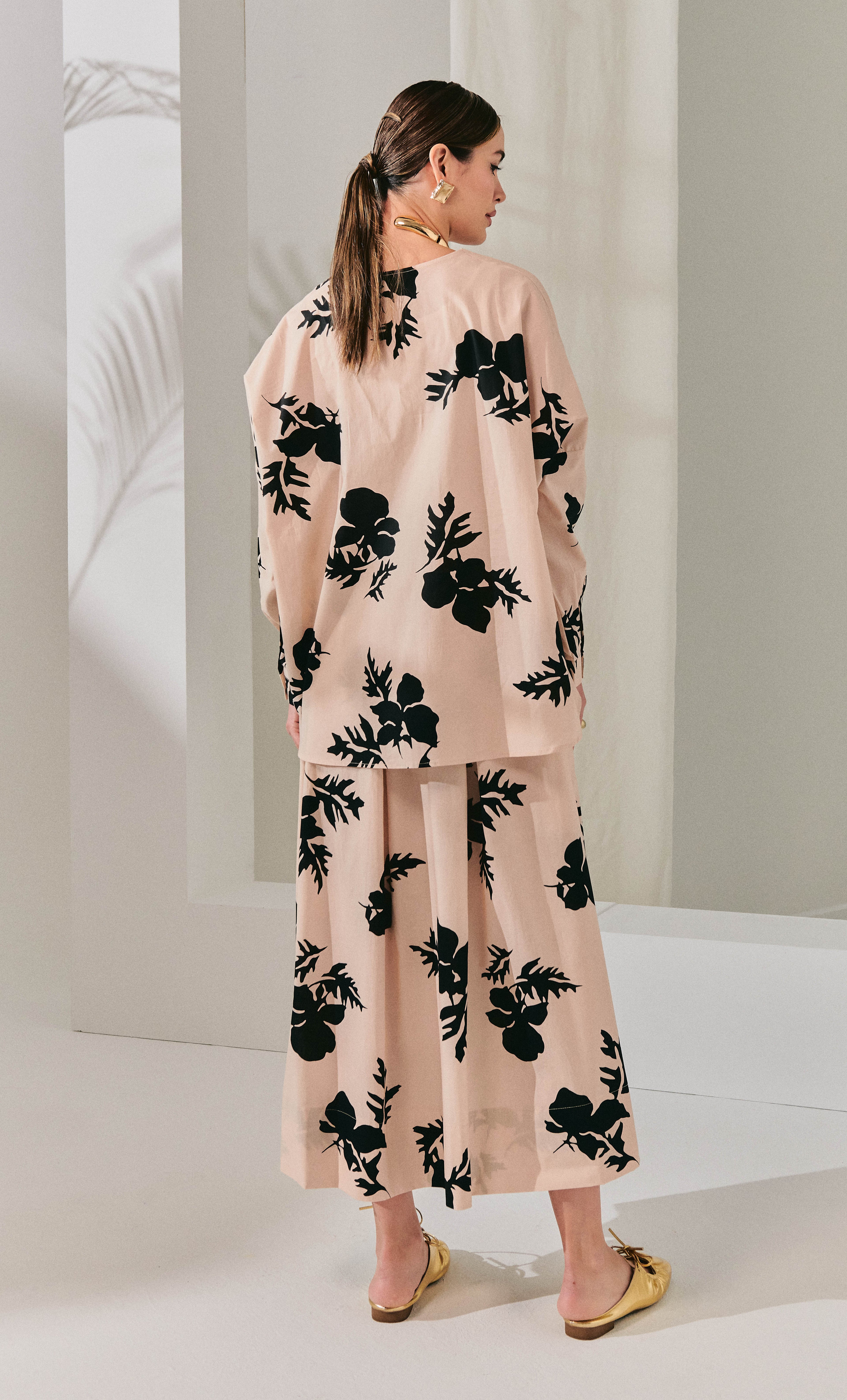 Marcella Set – Floral Cotton Sponge