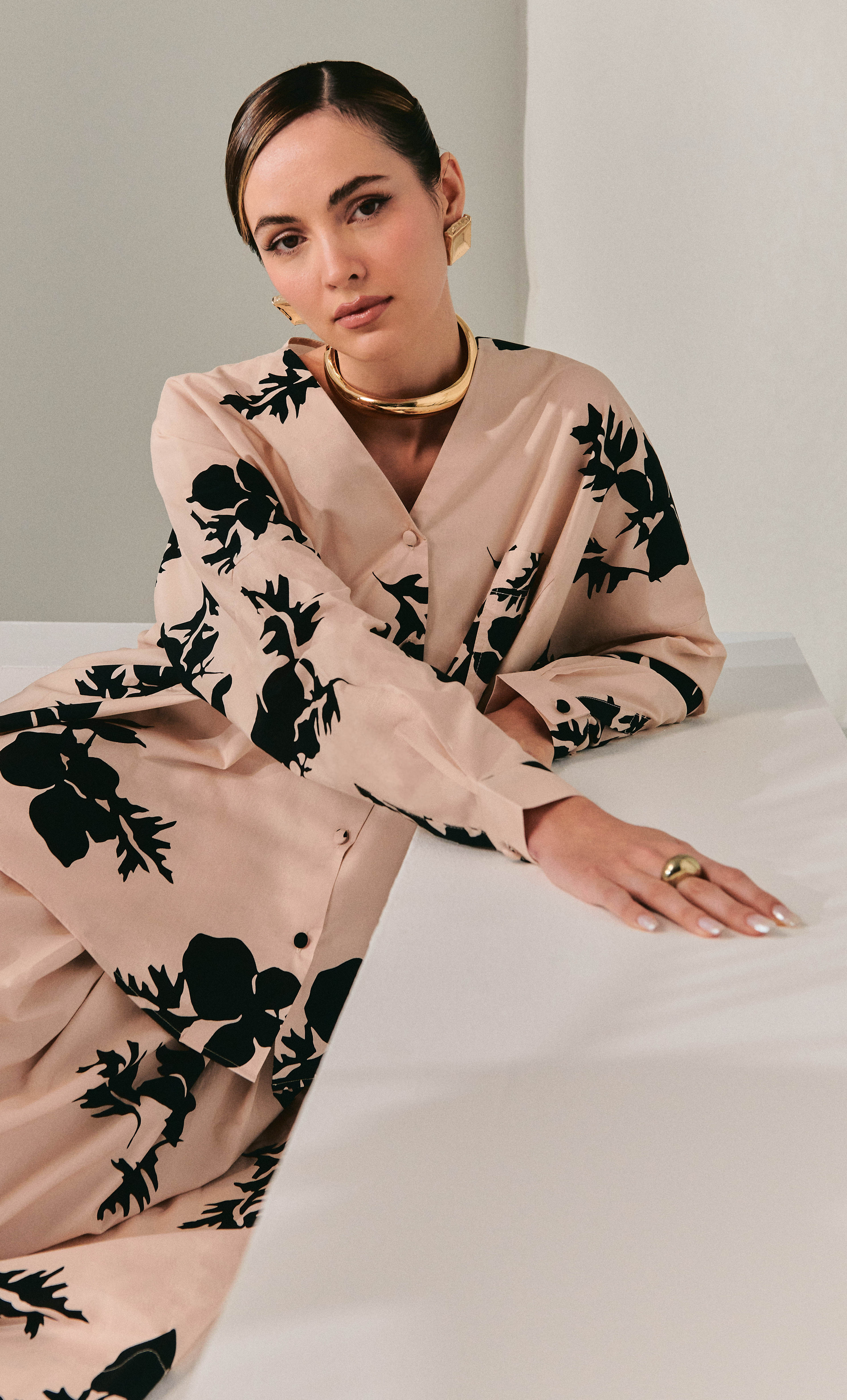 Marcella Set – Floral Cotton Sponge