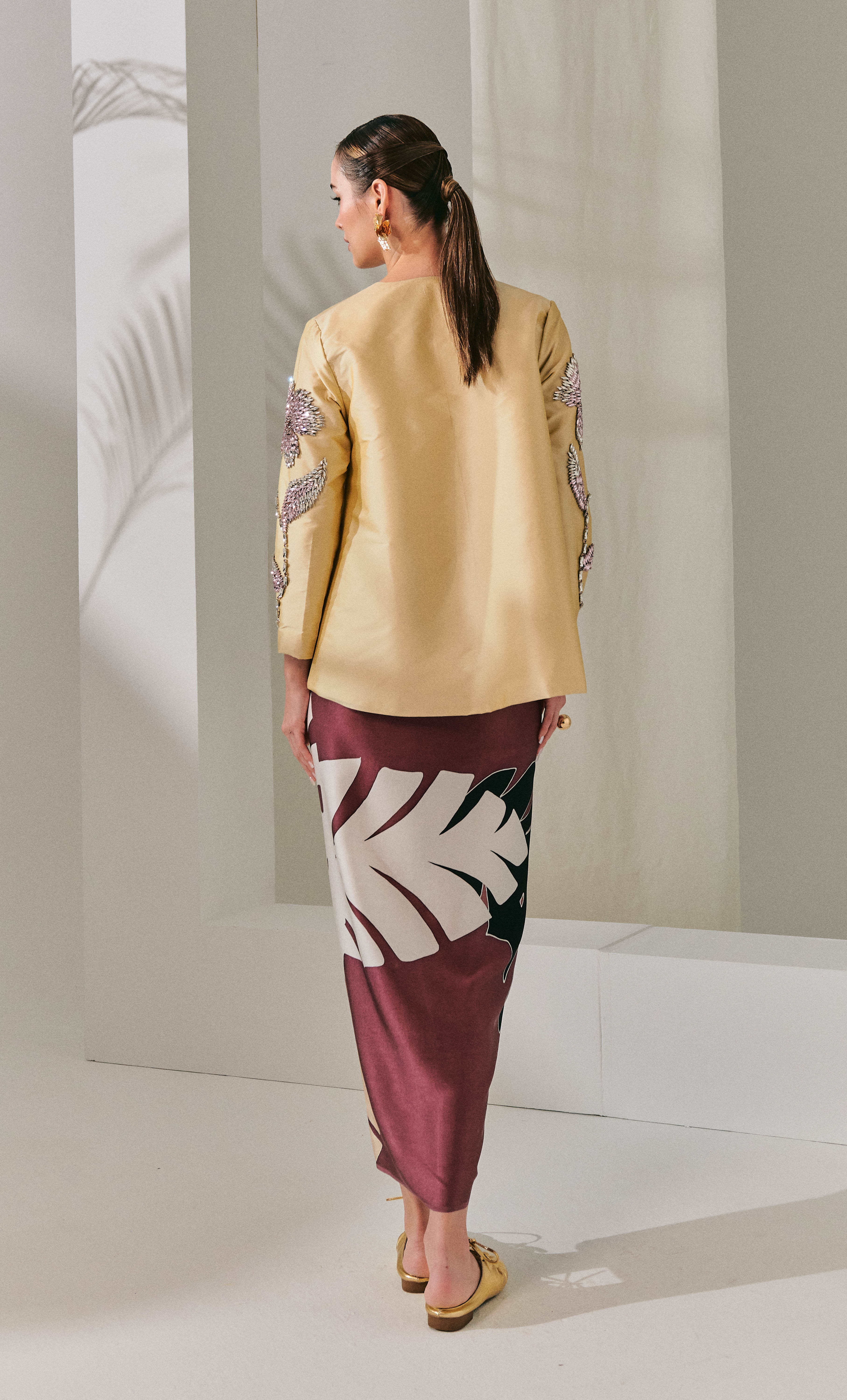 Jacket Set With Aracea Pareo