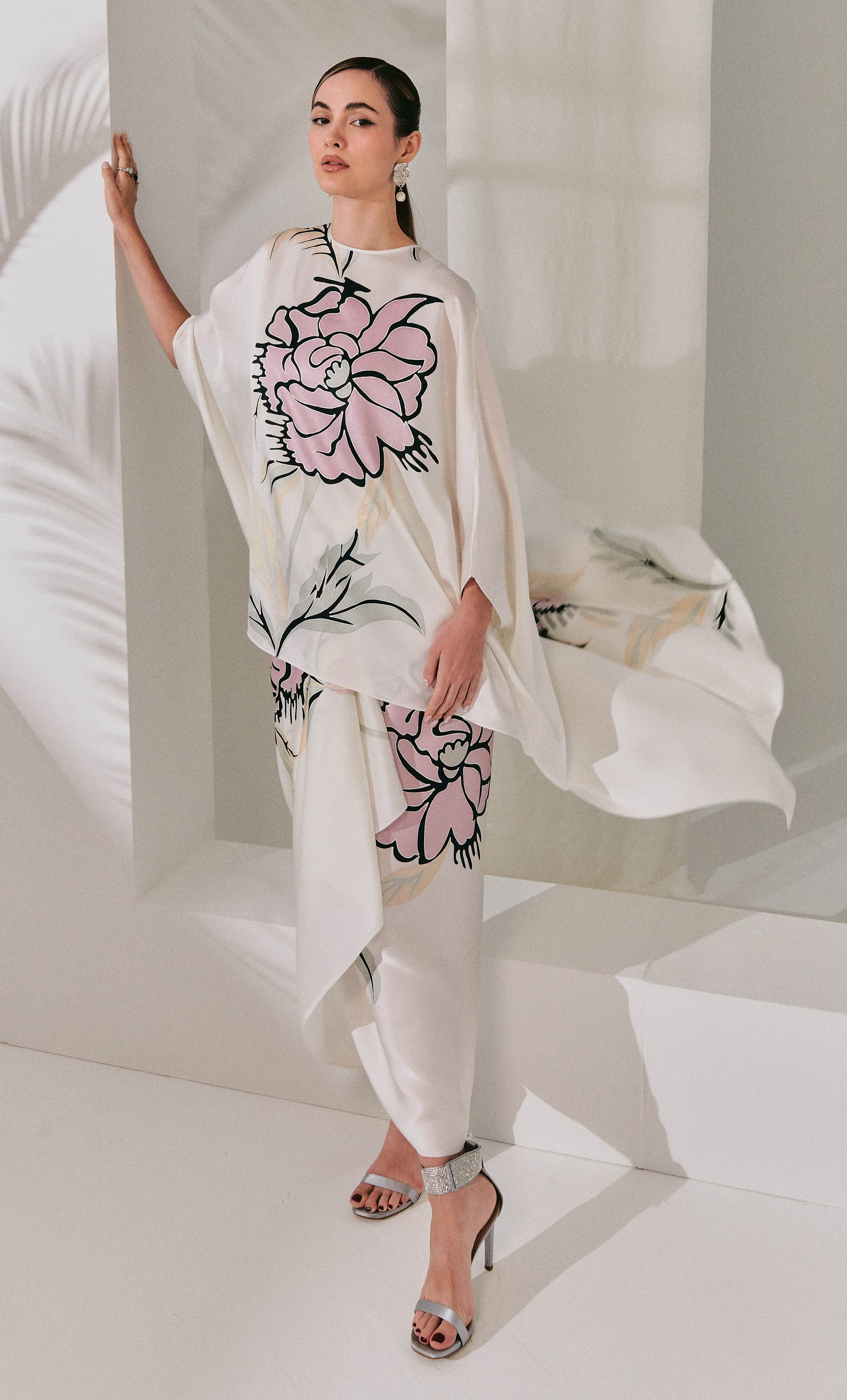 Nalia Hi Lo Set – The Grand Satin Silk