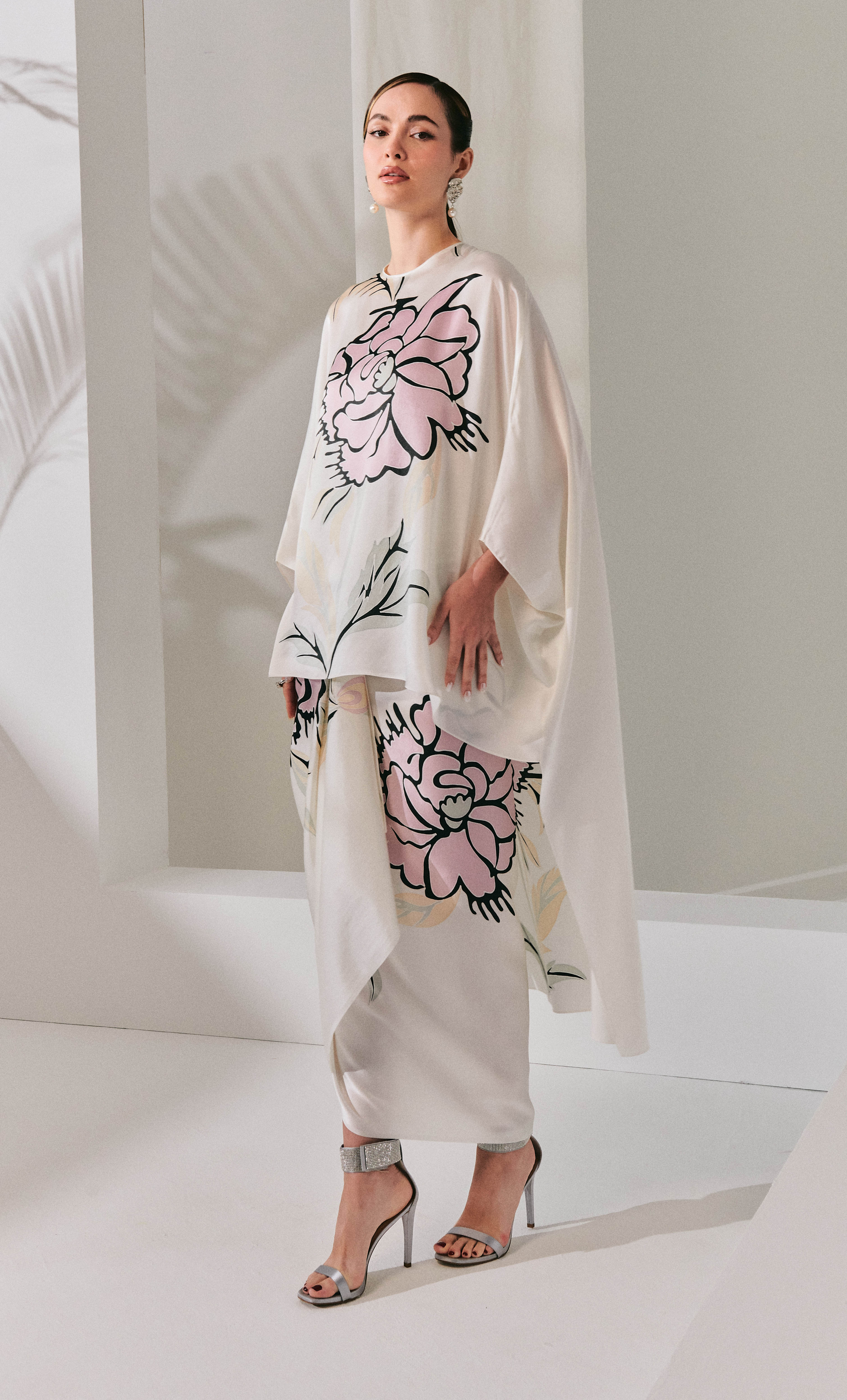 Nalia Hi Lo Set – The Grand Satin Silk