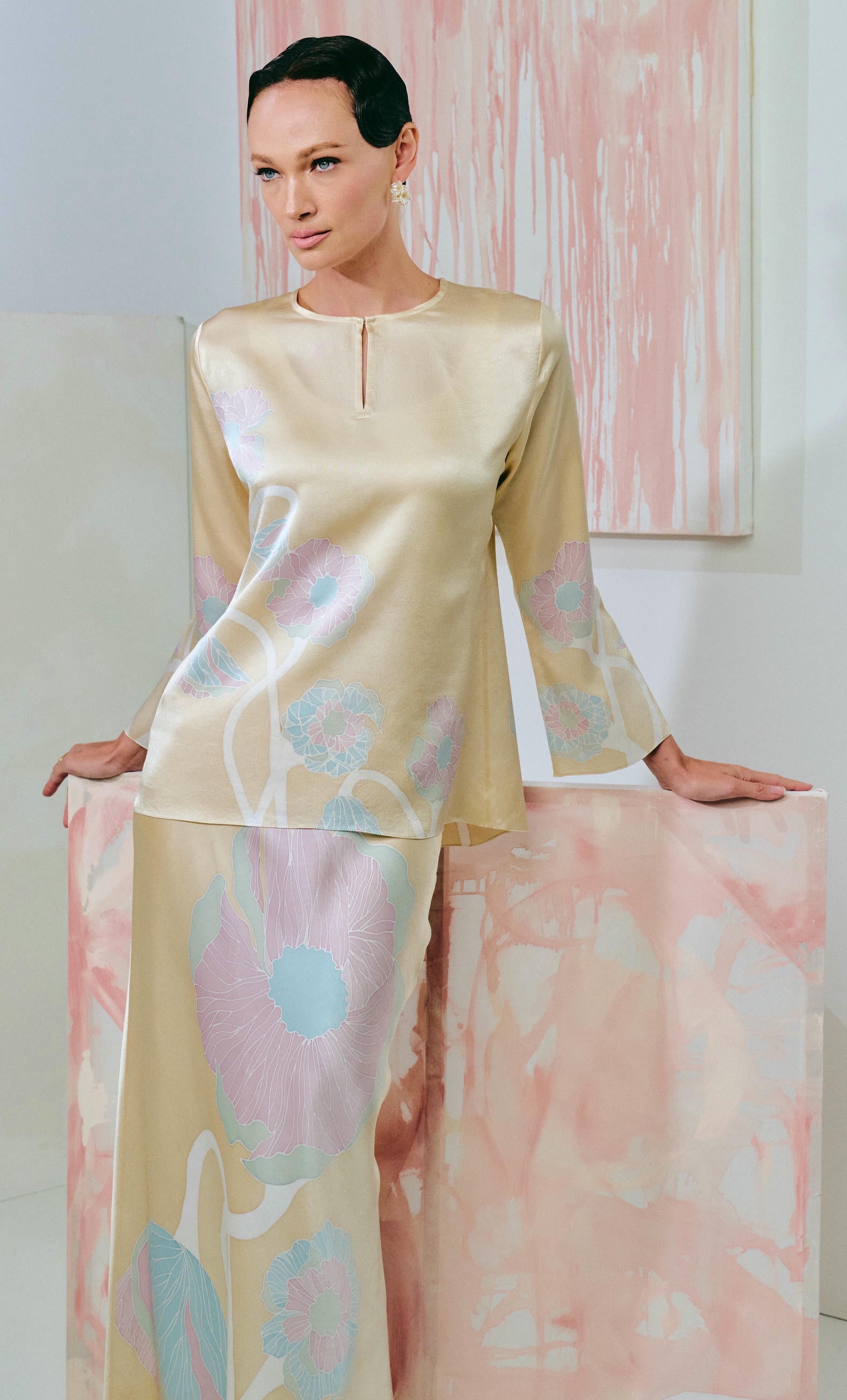 Pery Set Leher Kurung - Poppy 2.0
