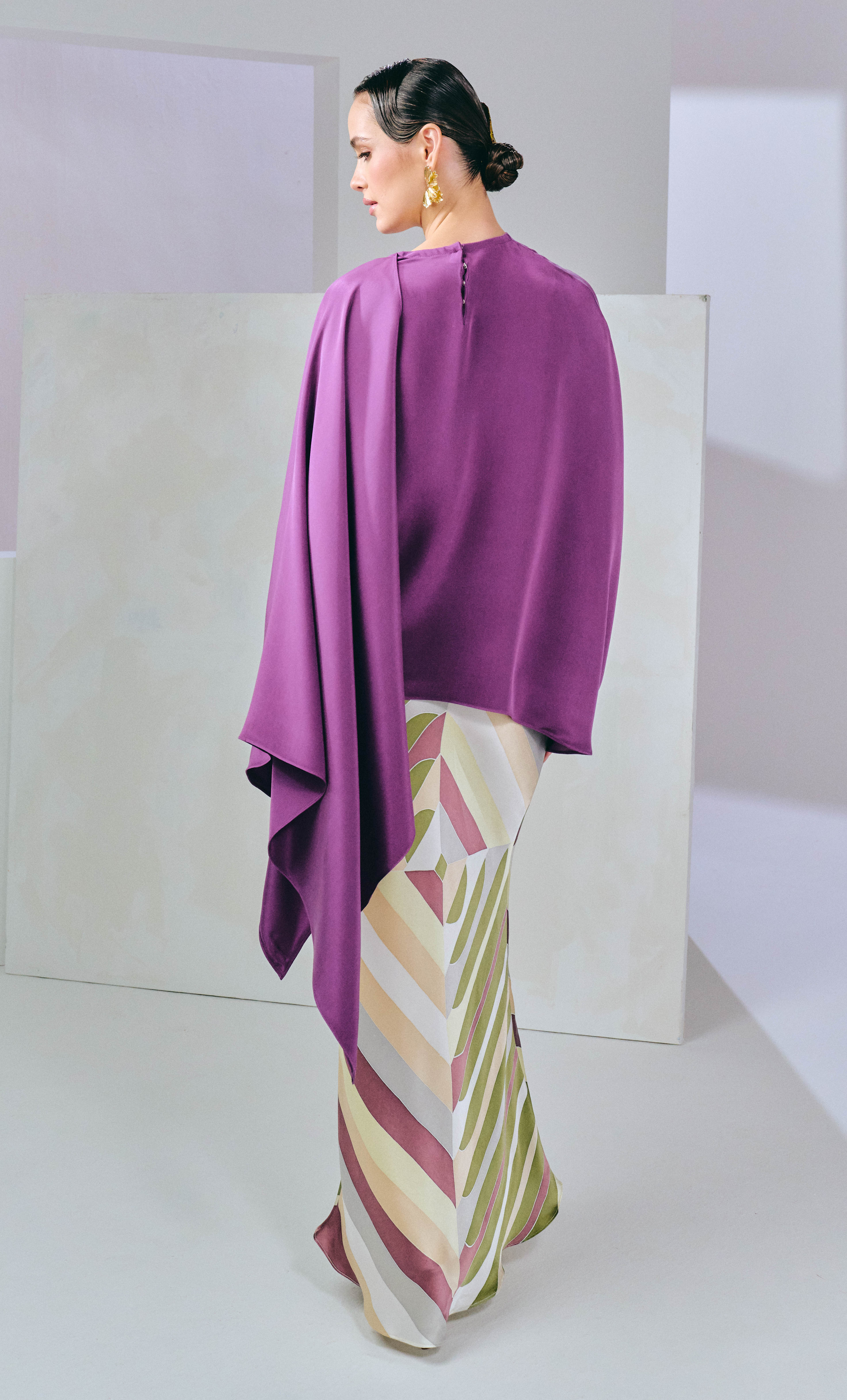 Beaded Kate Top with Vision Sarong