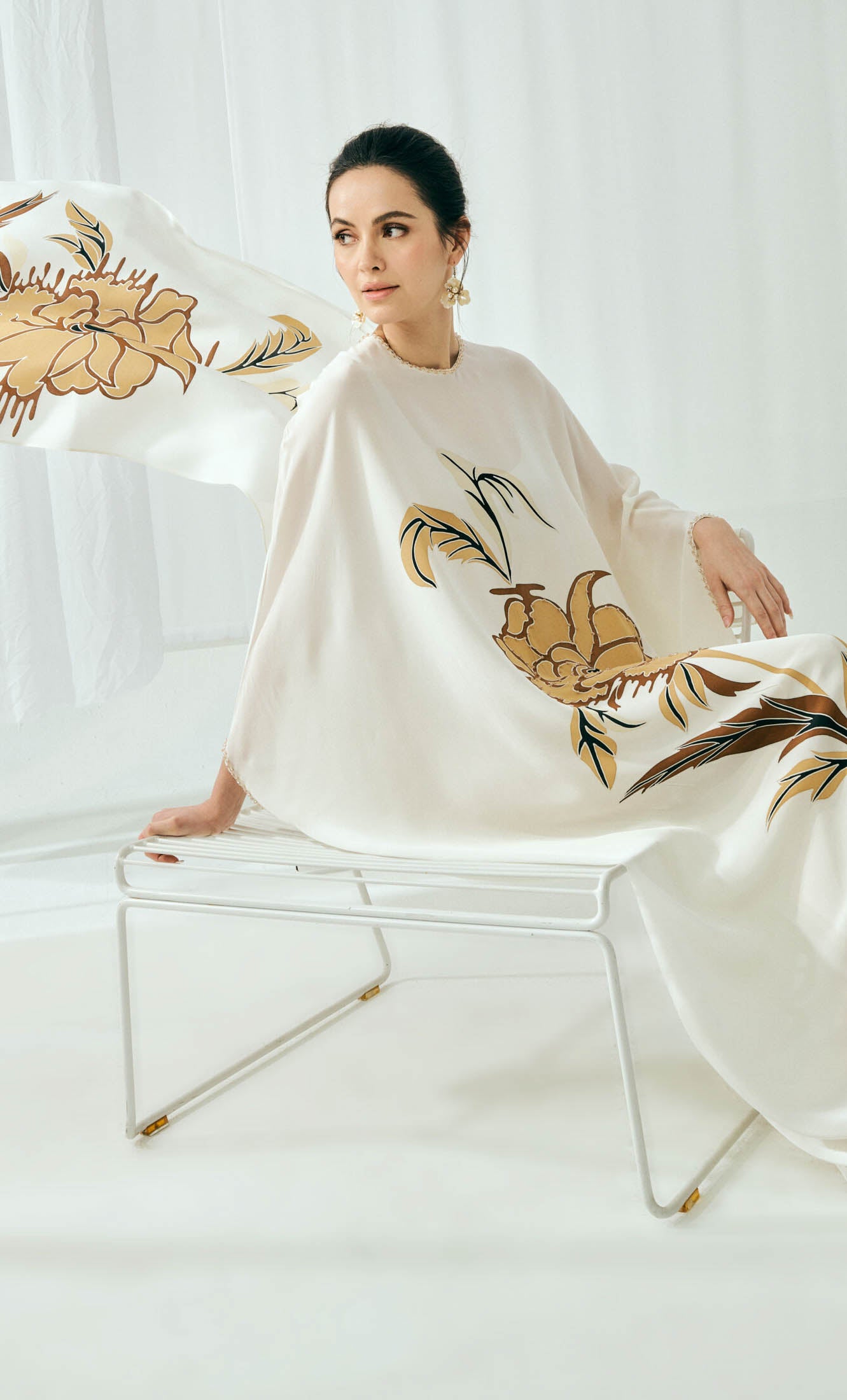 Nalia Slit Dress – Grand Crepe Silk
