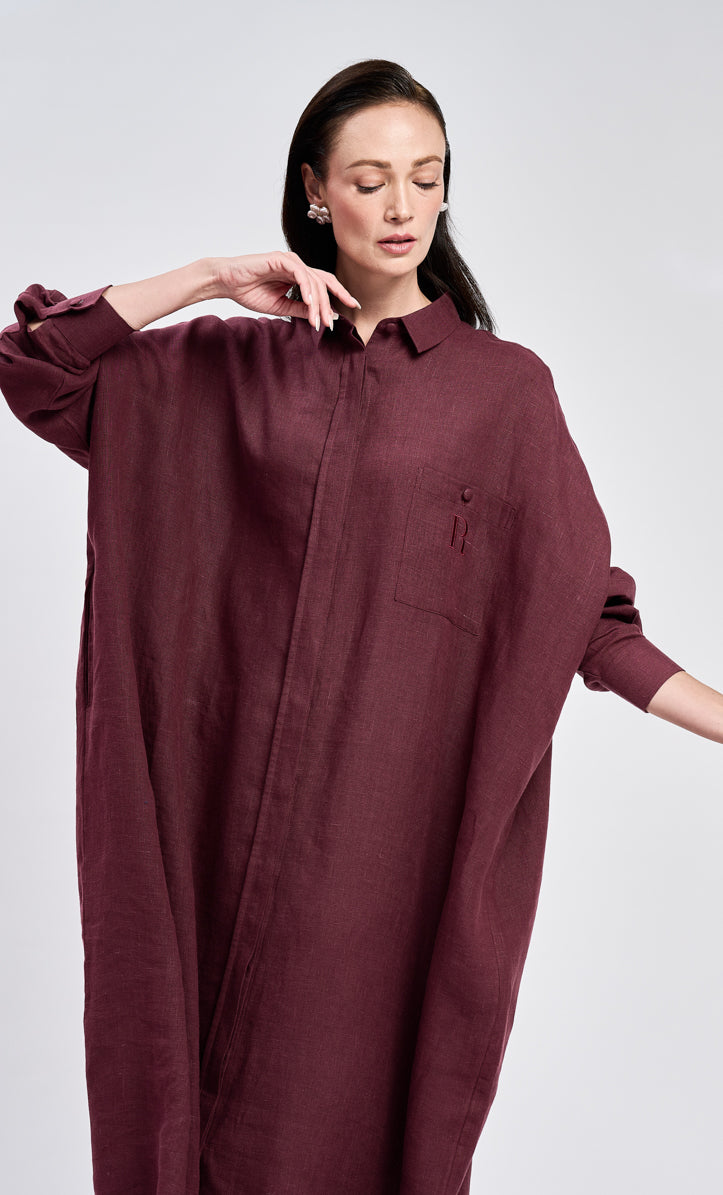 Rossa 3.0 Dress – Maroon