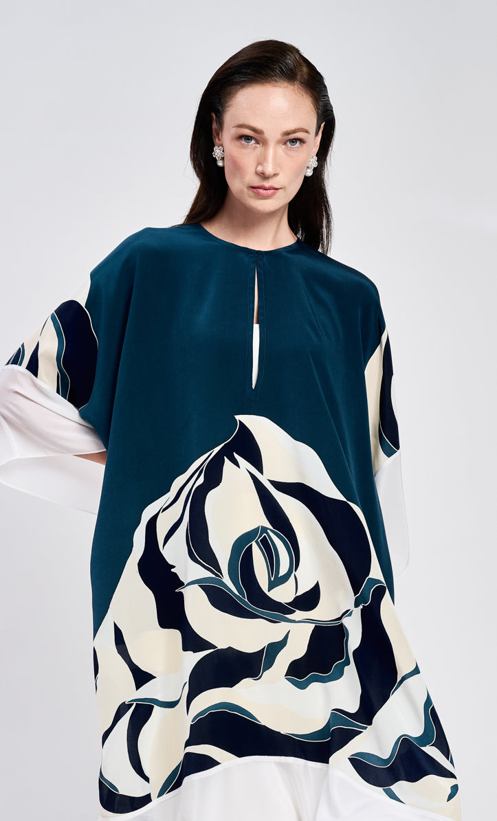 Zahra Top - Rossy Crepe Silk