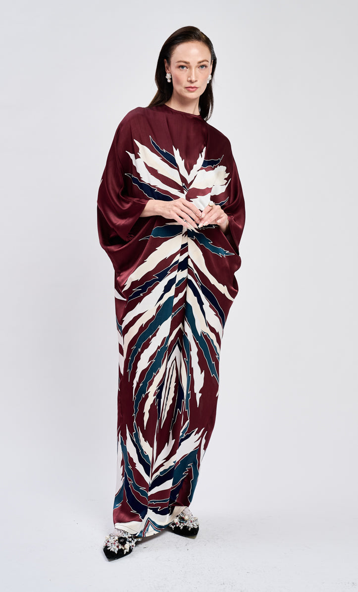 Juliana 3.0 Dress - Beetle Satin Silk