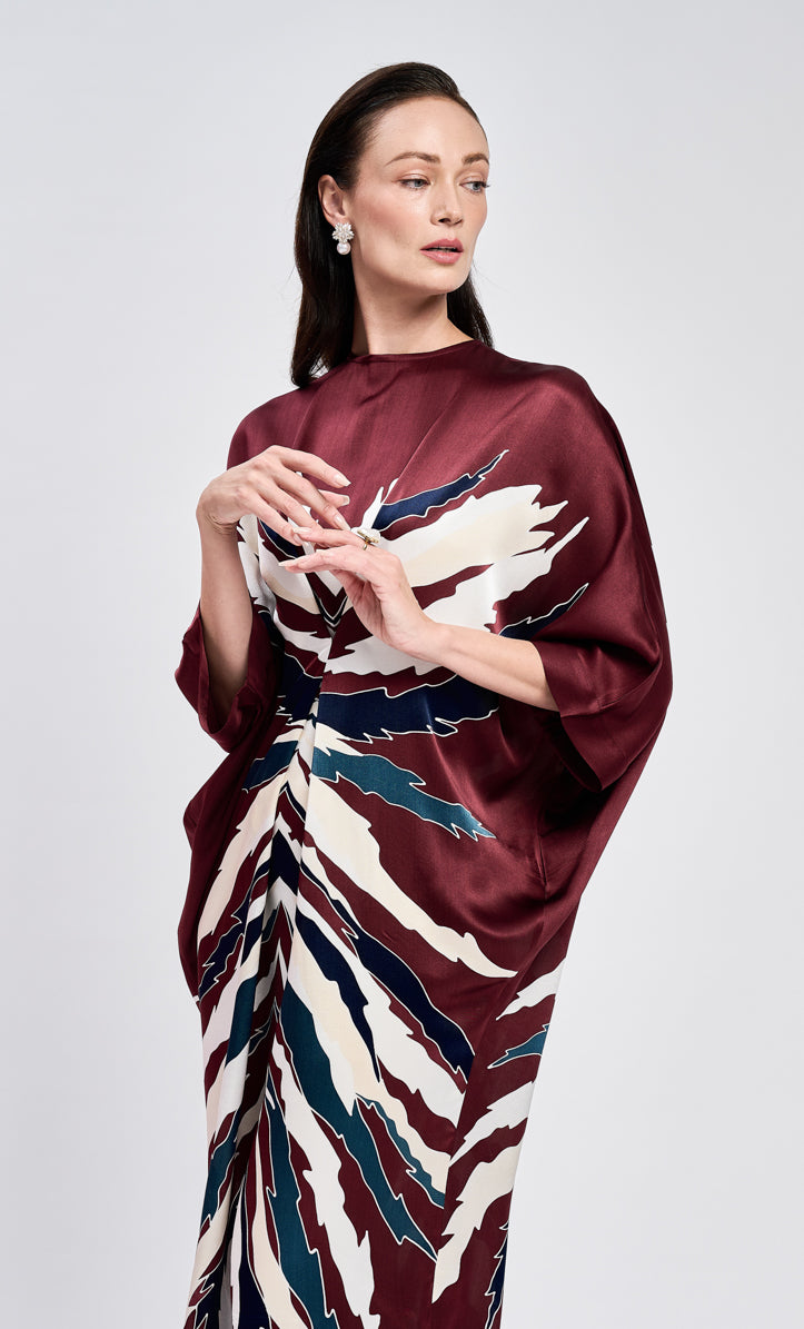 Juliana 3.0 Dress - Beetle Satin Silk