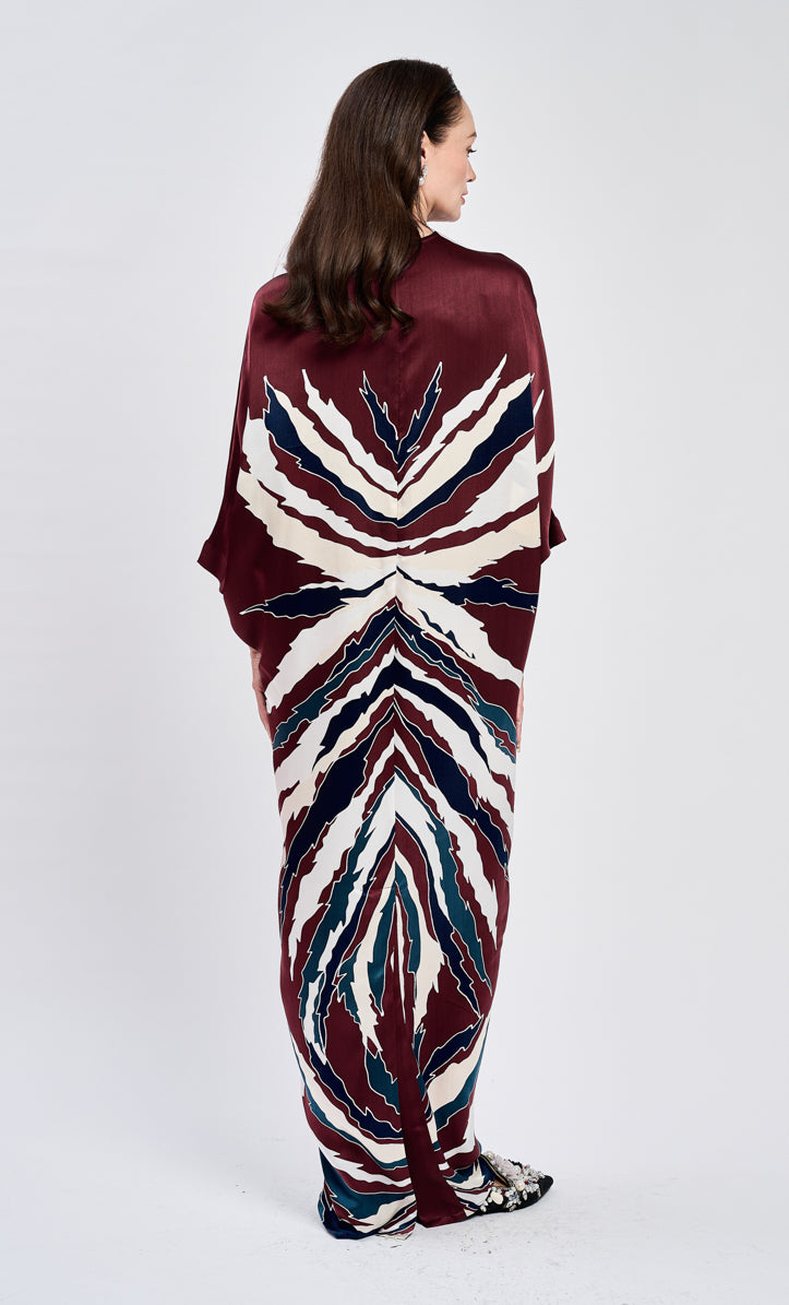 Juliana 3.0 Dress - Beetle Satin Silk