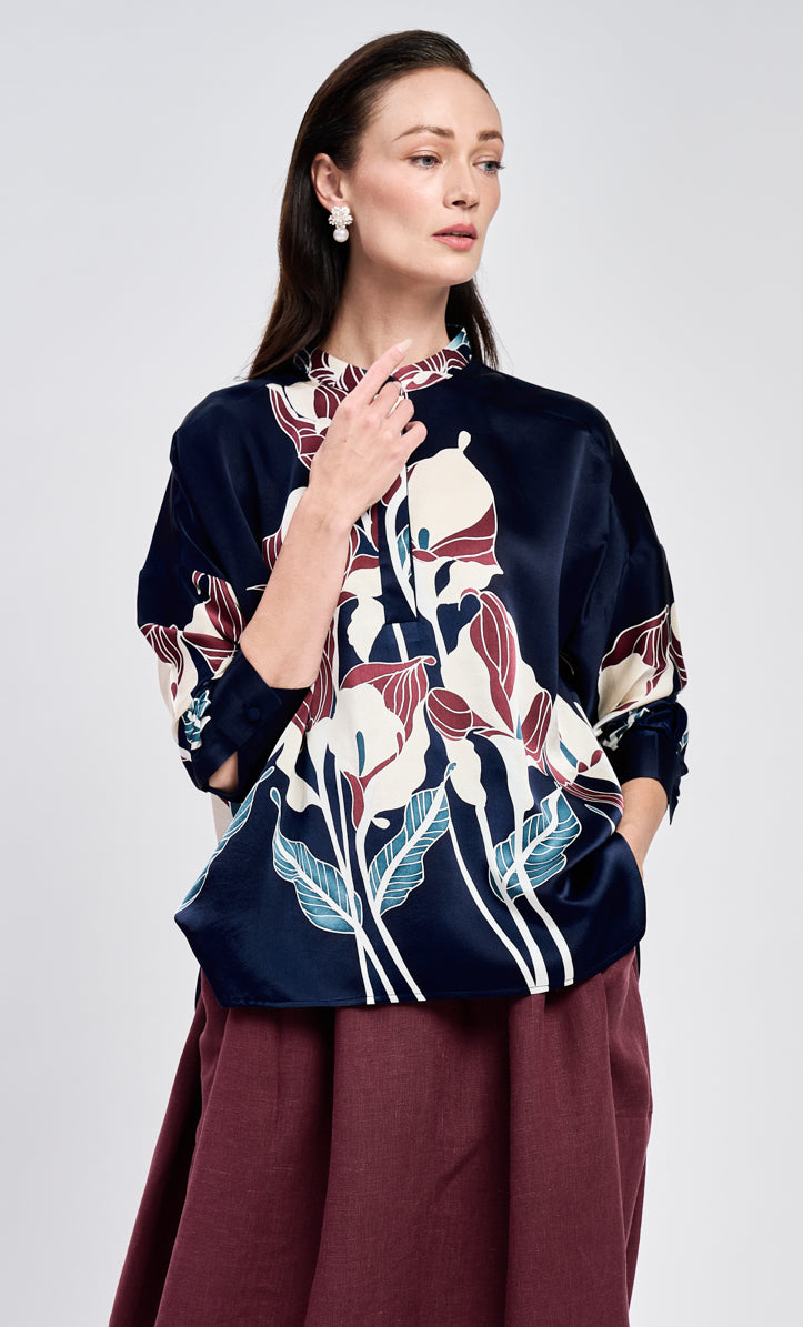 Eva Top - Harum Satin Silk