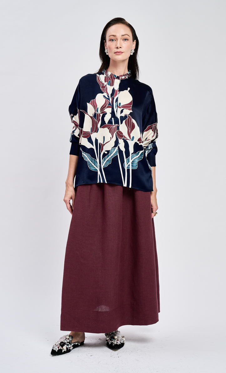 Eva Top - Harum Satin Silk