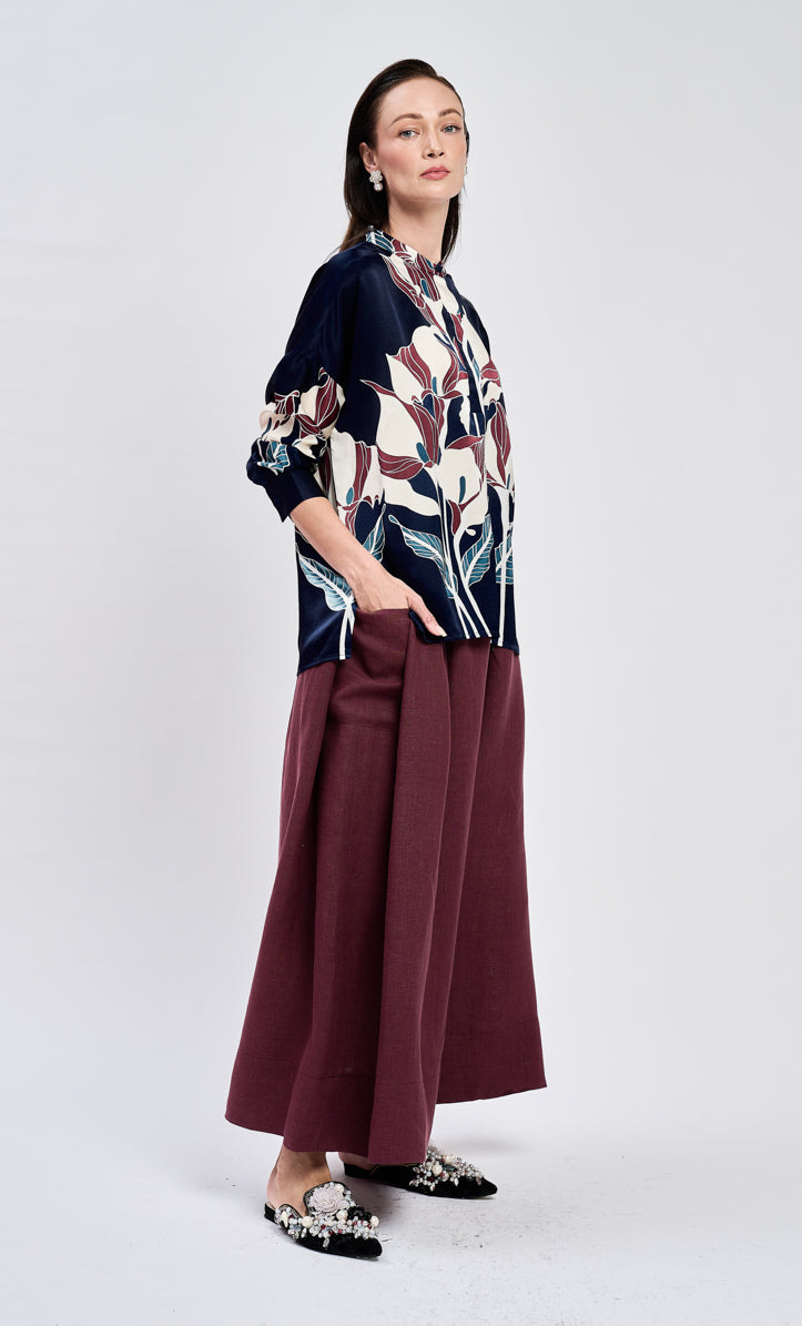 Eva Top - Harum Satin Silk