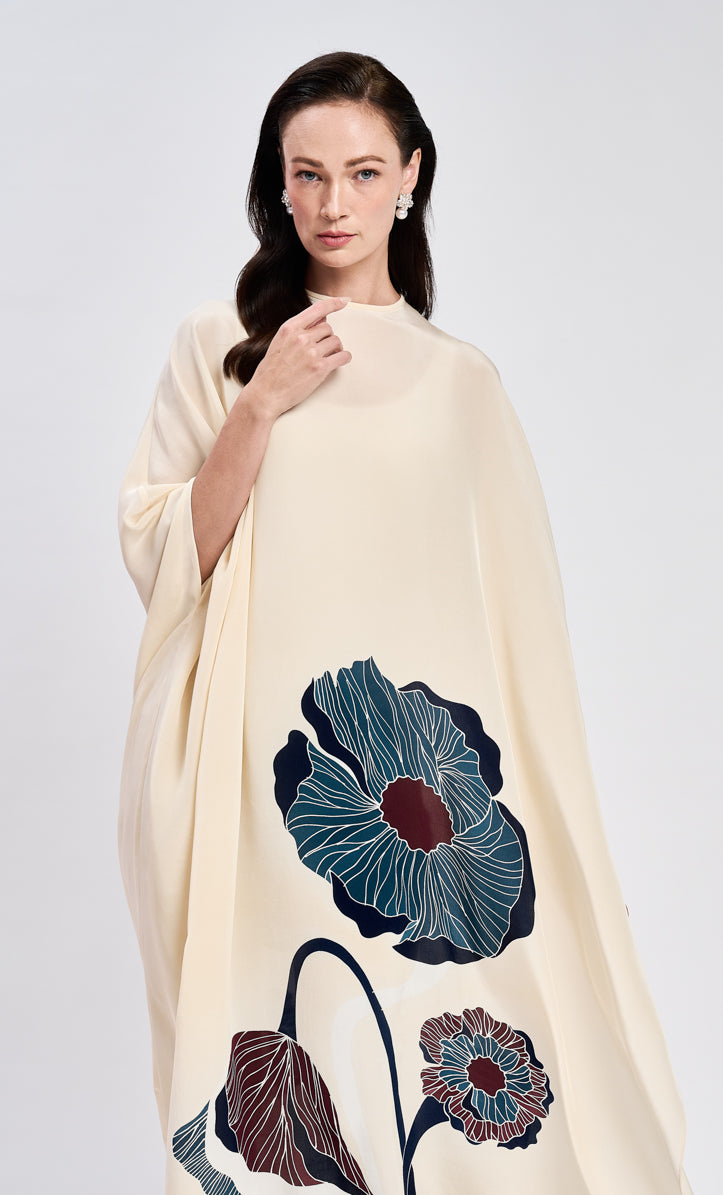 Nalia Dress - Poppy 2.0 Crepe Silk