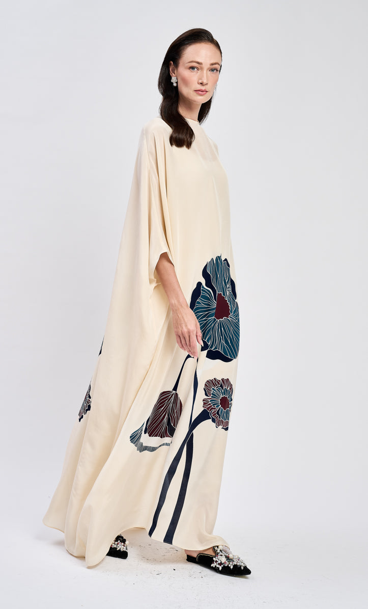 Nalia Dress - Poppy 2.0 Crepe Silk