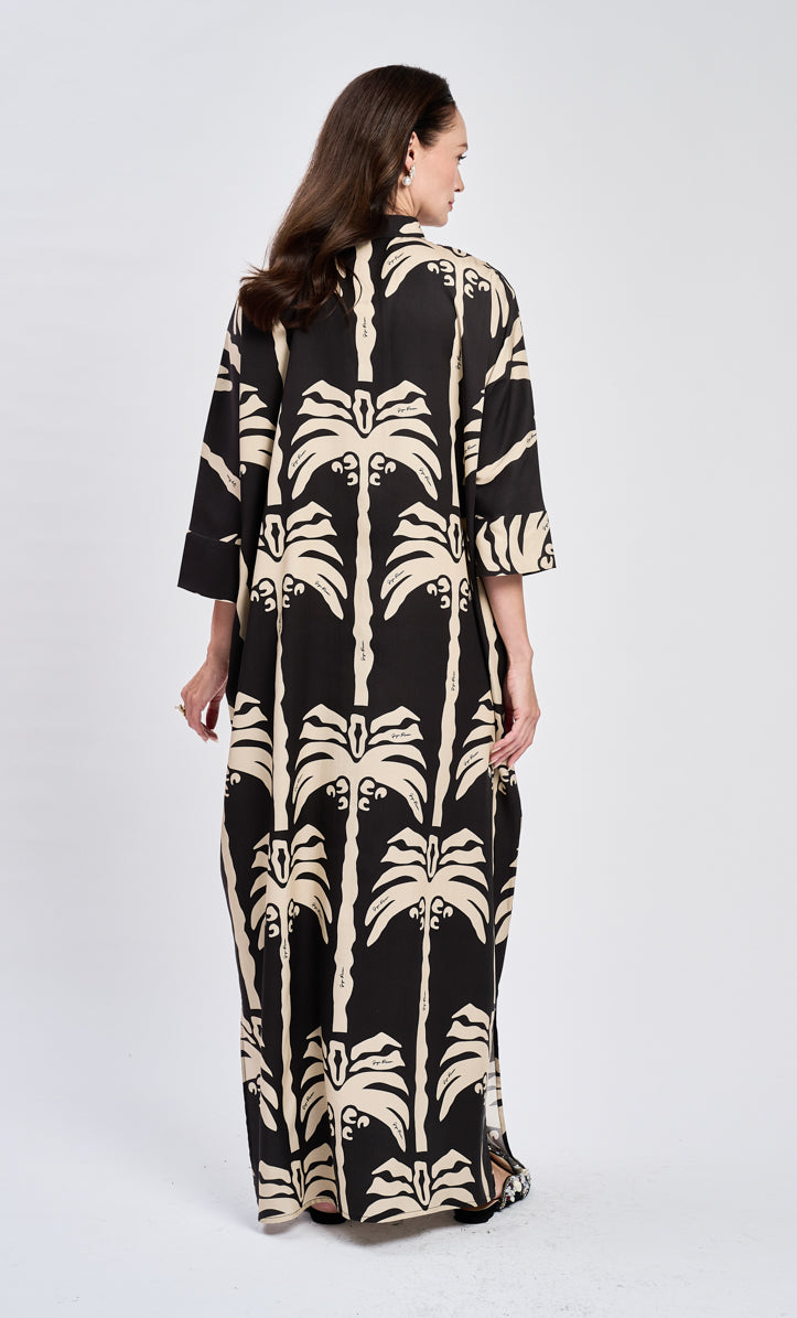 PALM TREE ROSSA DRESS