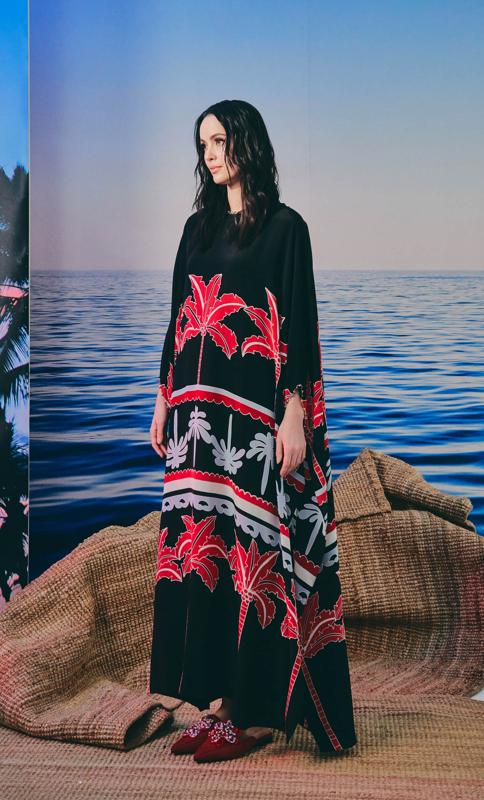 Nalia Dress – Tribal Crepe Silk