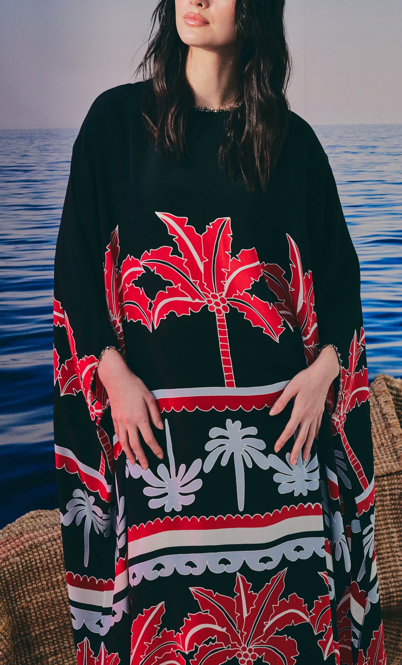 Nalia Dress – Tribal Crepe Silk