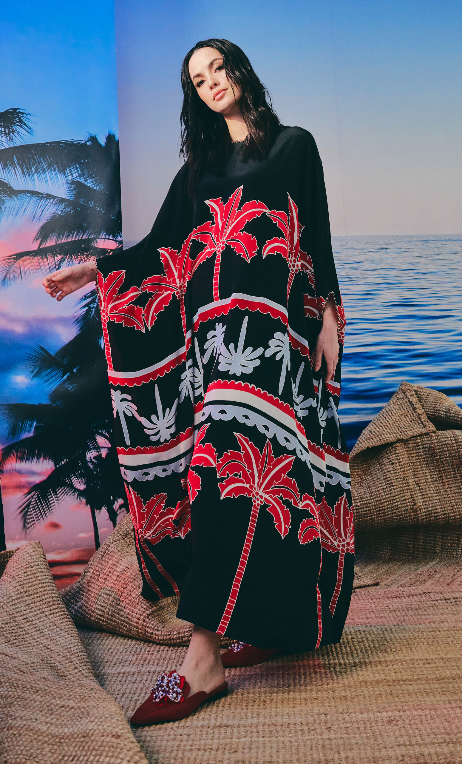 Nalia Dress – Tribal Crepe Silk