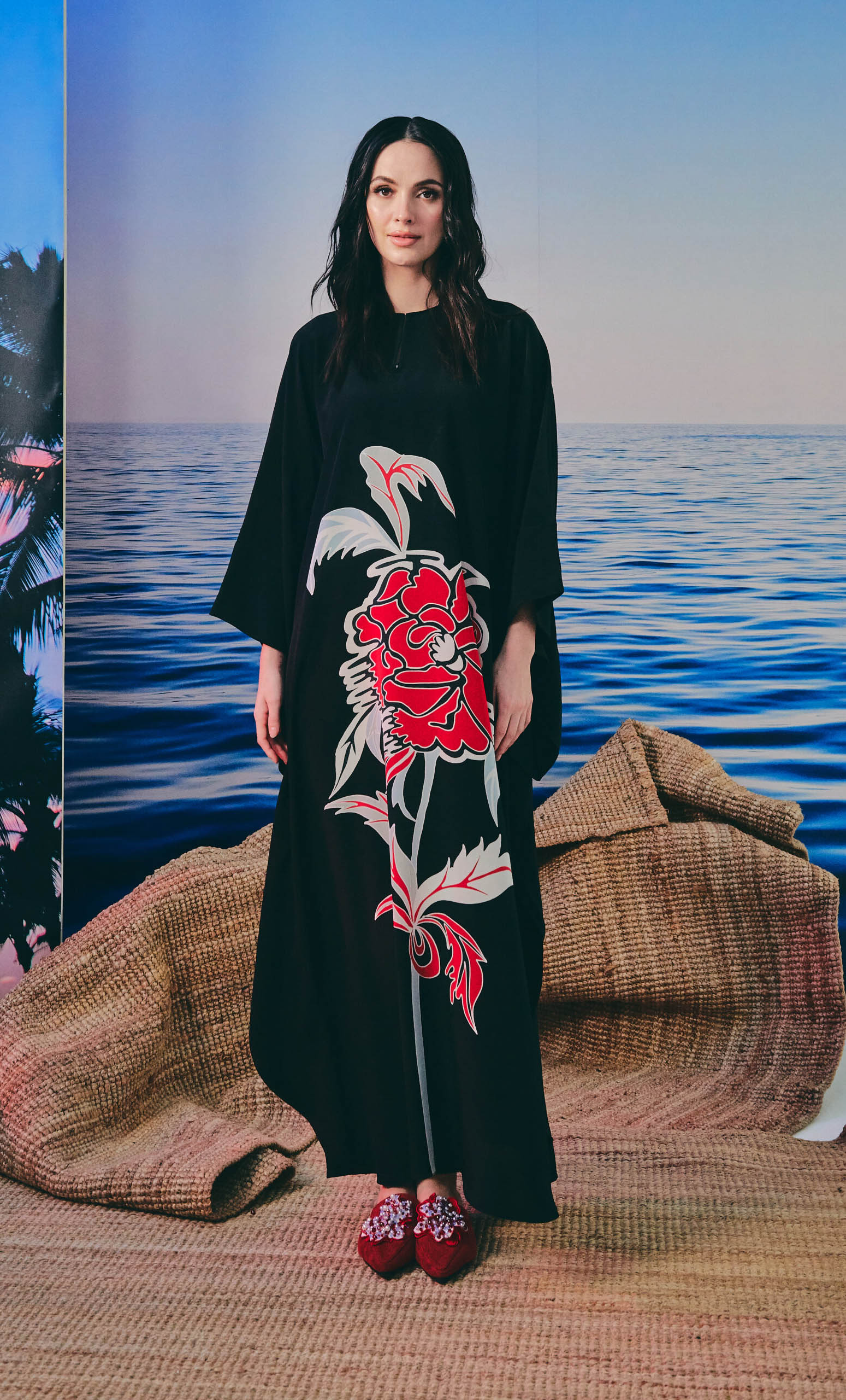 Kaftan Kimono Dress – Grand Crepe Silk
