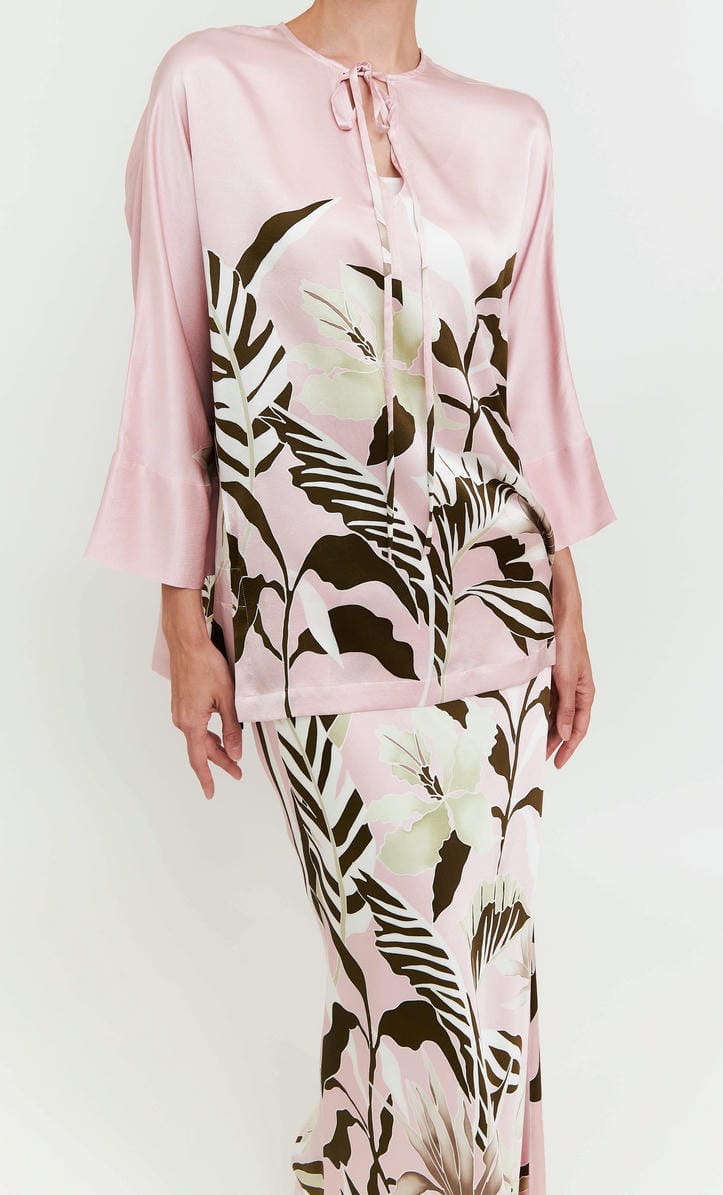 Elana Set – Bauhinia Satin Silk