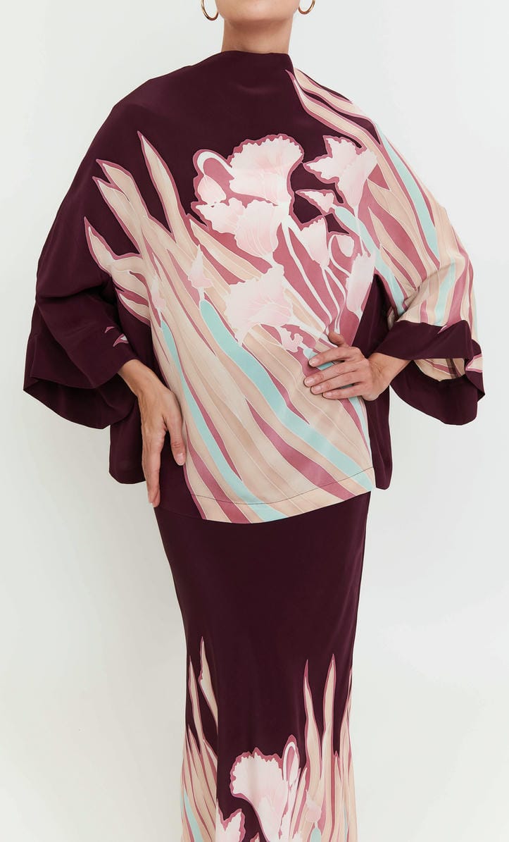 Sara Set - Iris Crepe Silk