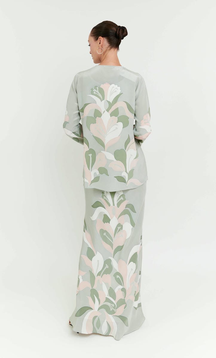 Pery Set Leher Kurung - Eva Crepe Silk