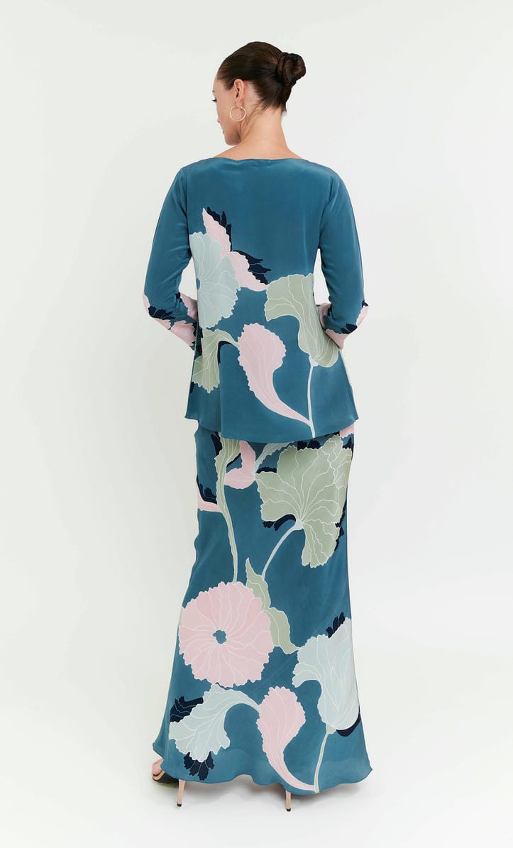 Pery Set Boatneck - Ervina Crepe Silk