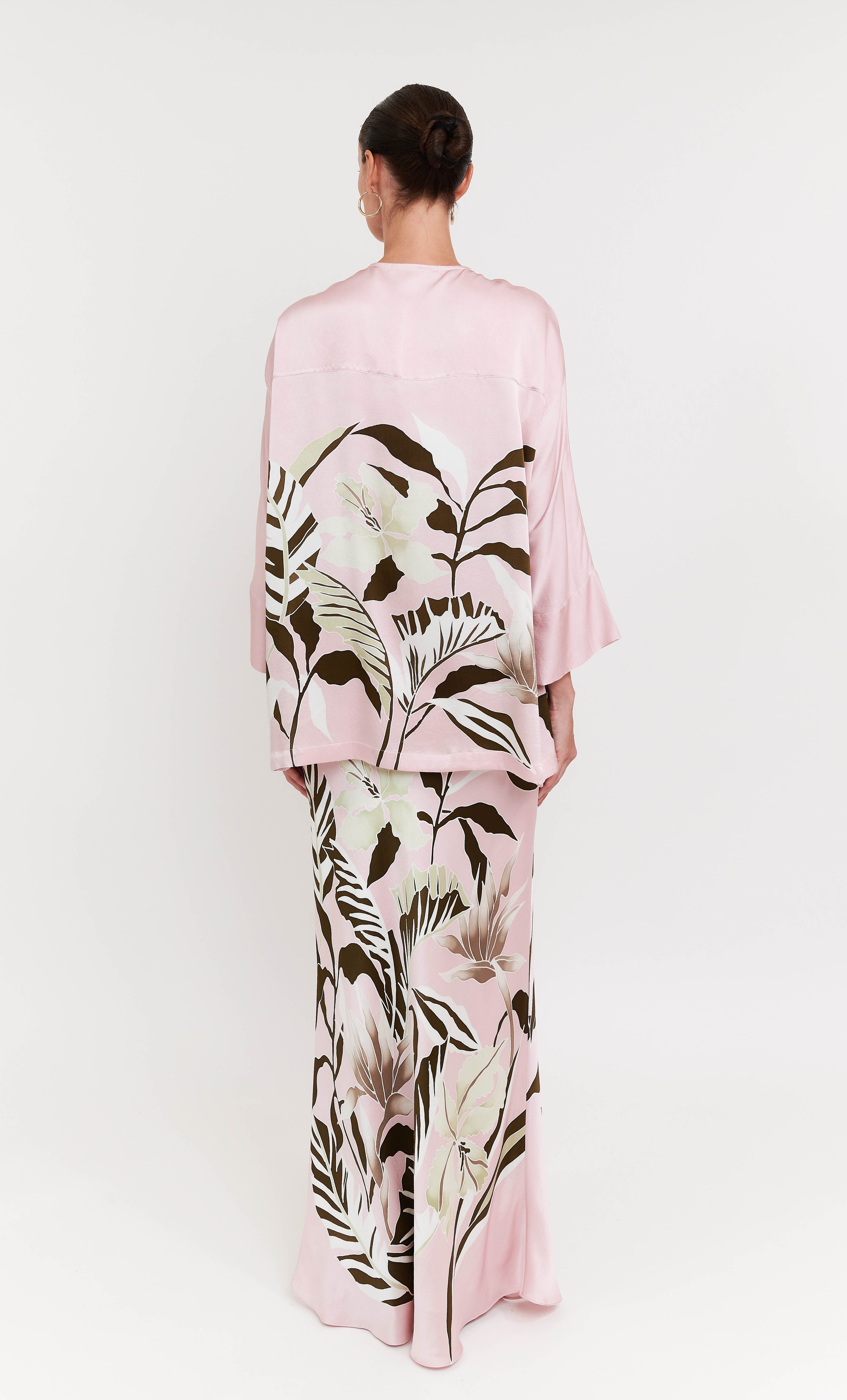 Elana Set – Bauhinia Satin Silk