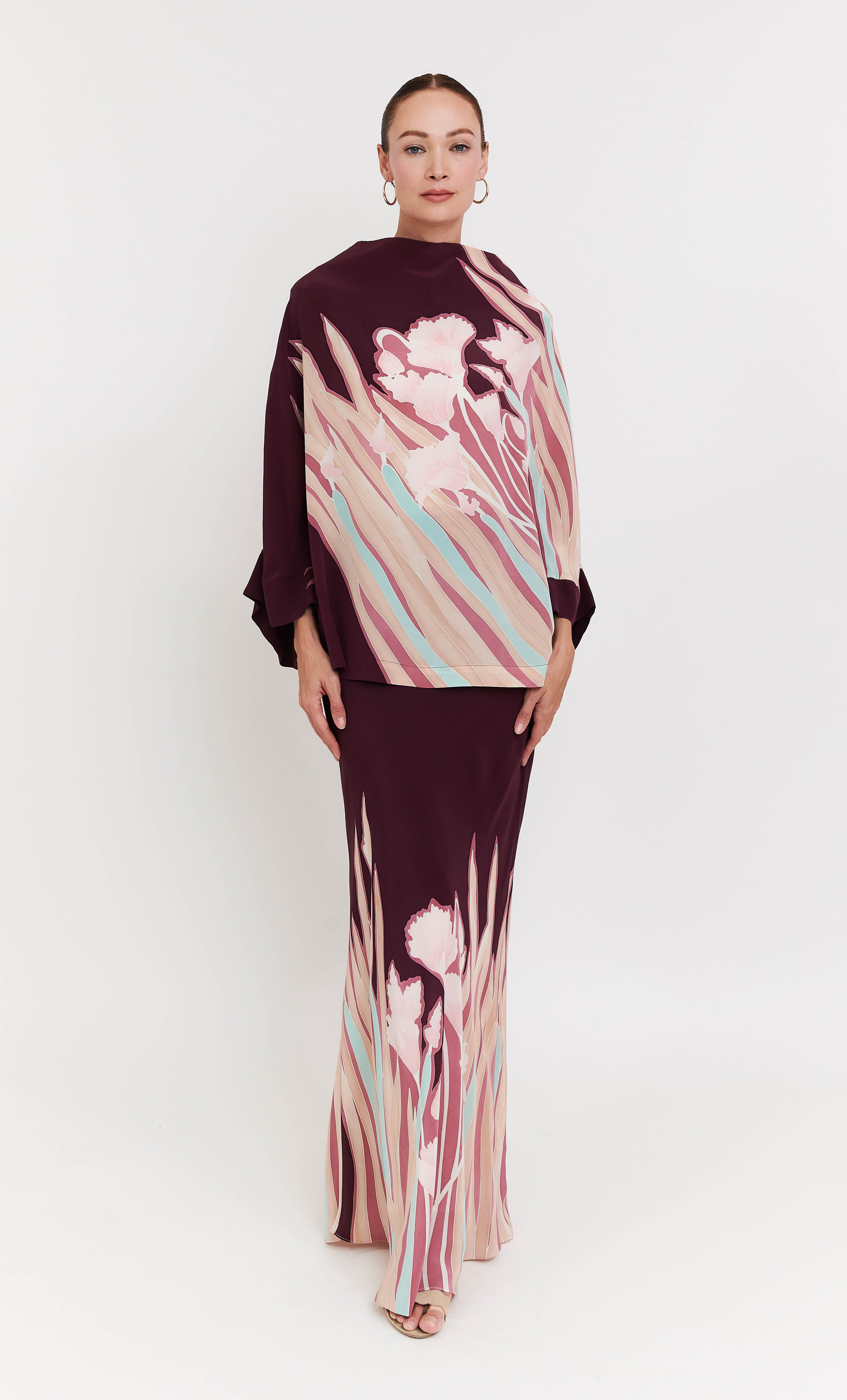 Sara Set - Iris Crepe Silk