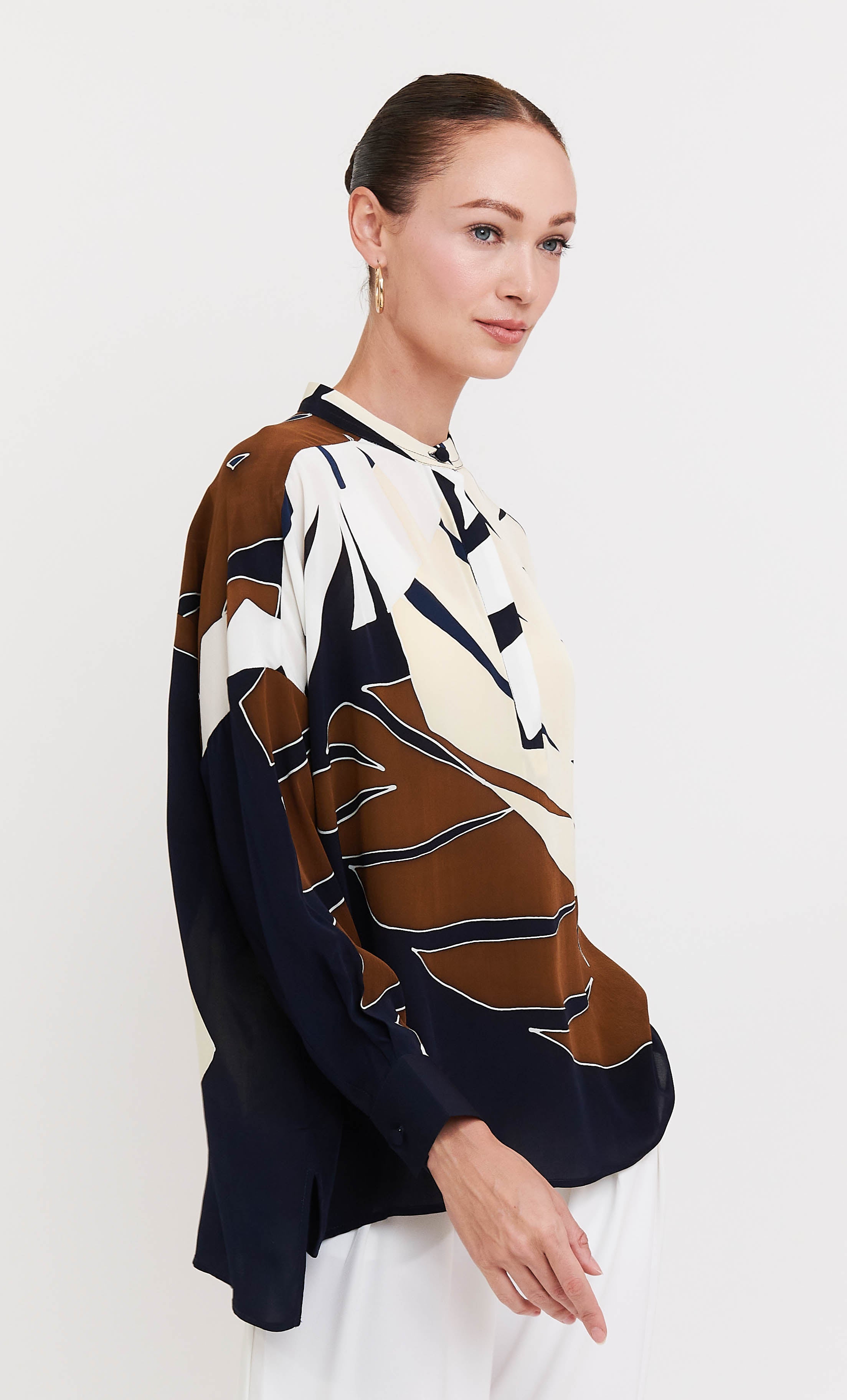 Eva Top - Aracea Crepe Silk
