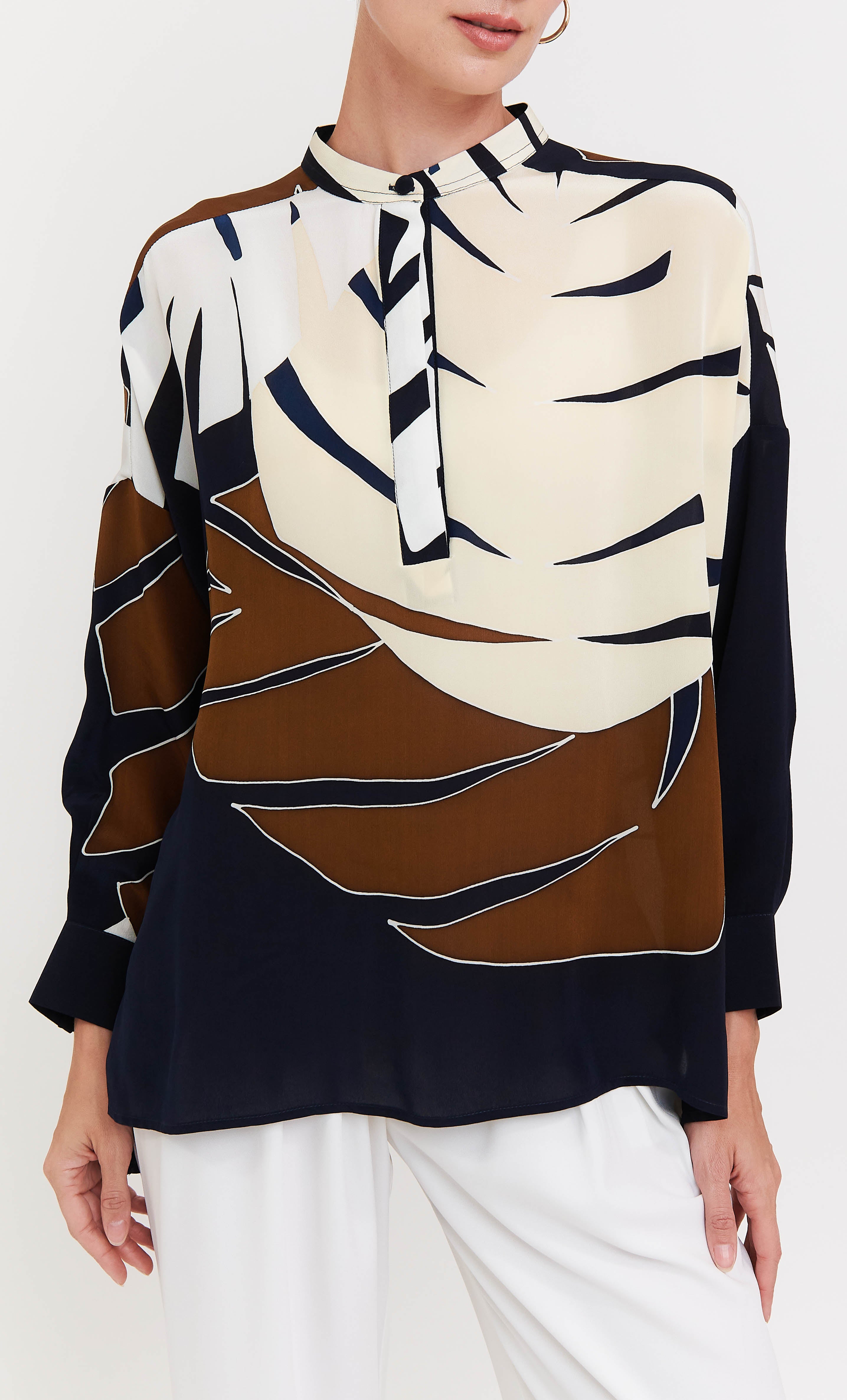 Eva Top - Aracea Crepe Silk