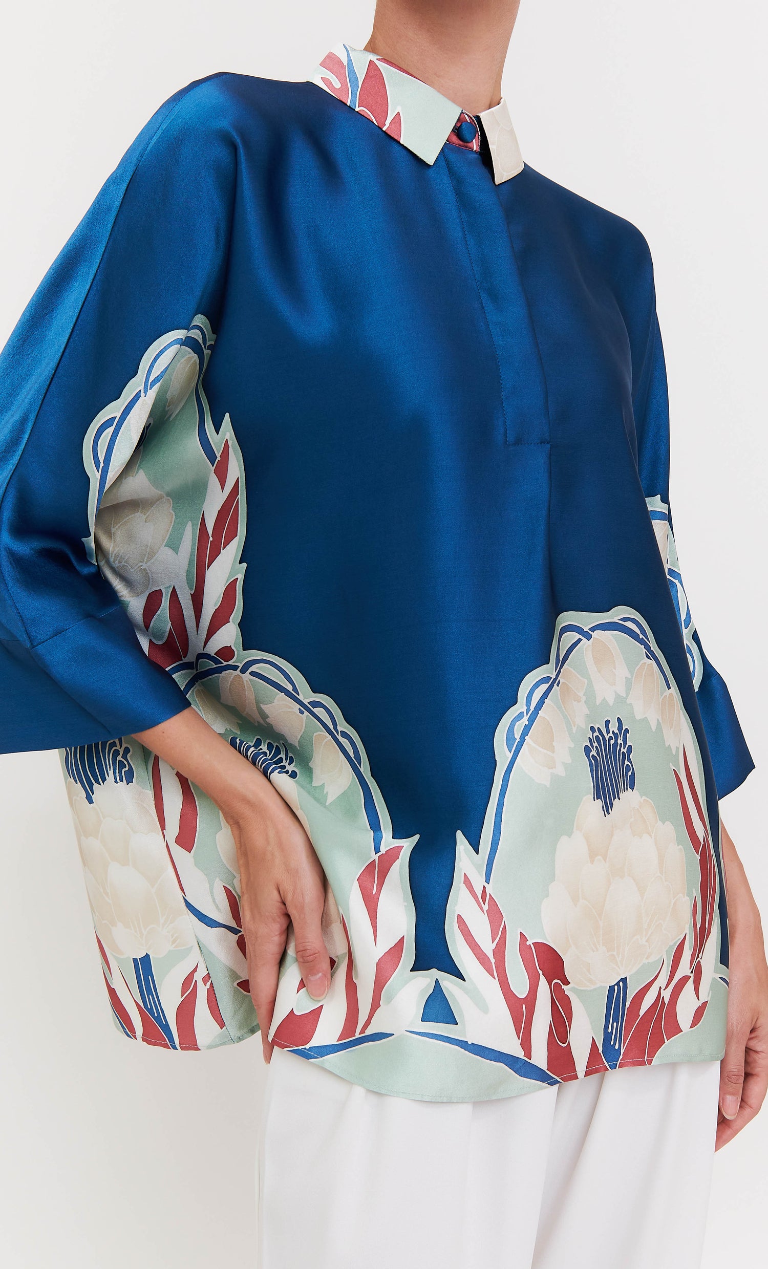 Rossa Top - Astana Satin Silk