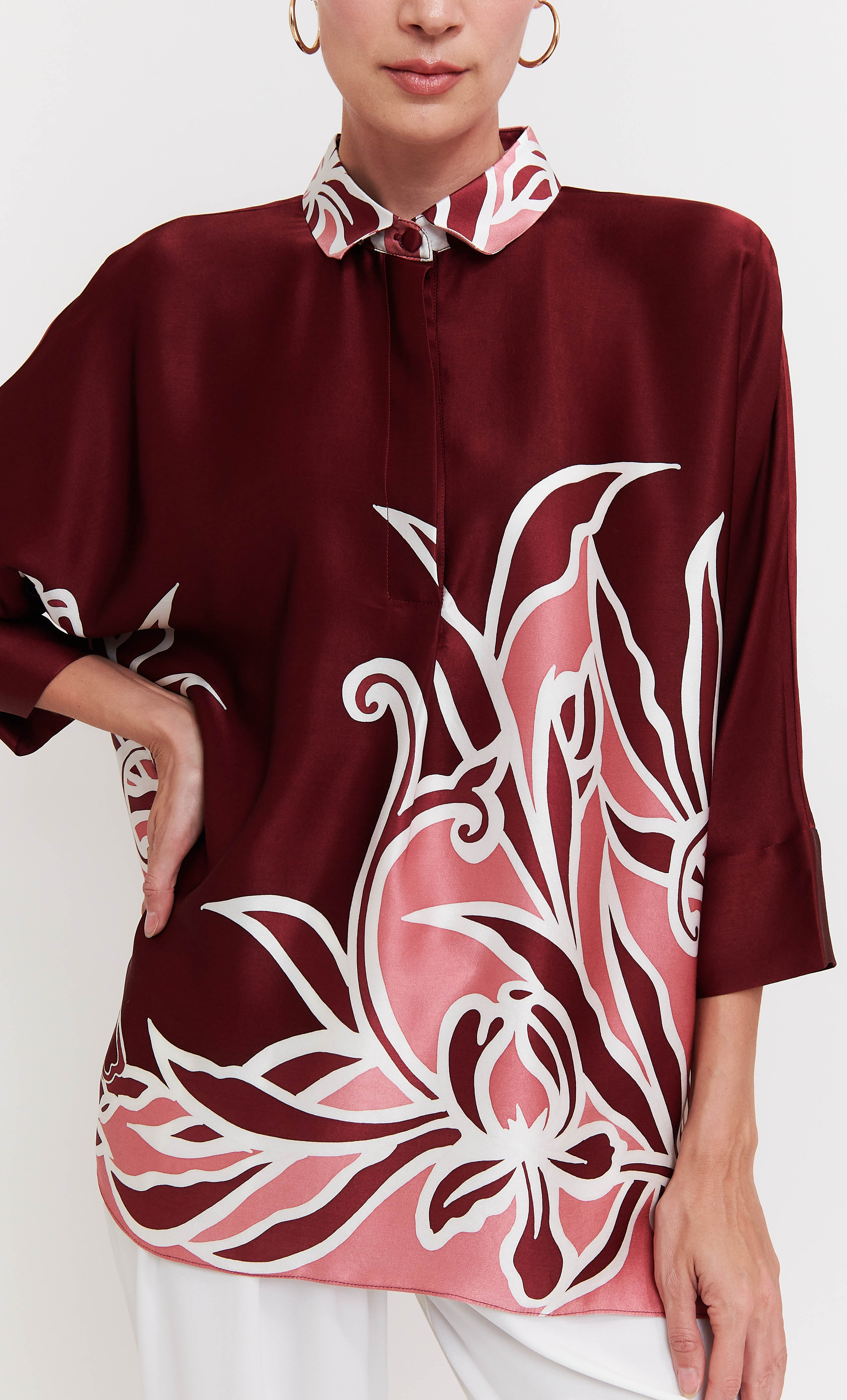Rossa Top - Sulur Satin Silk