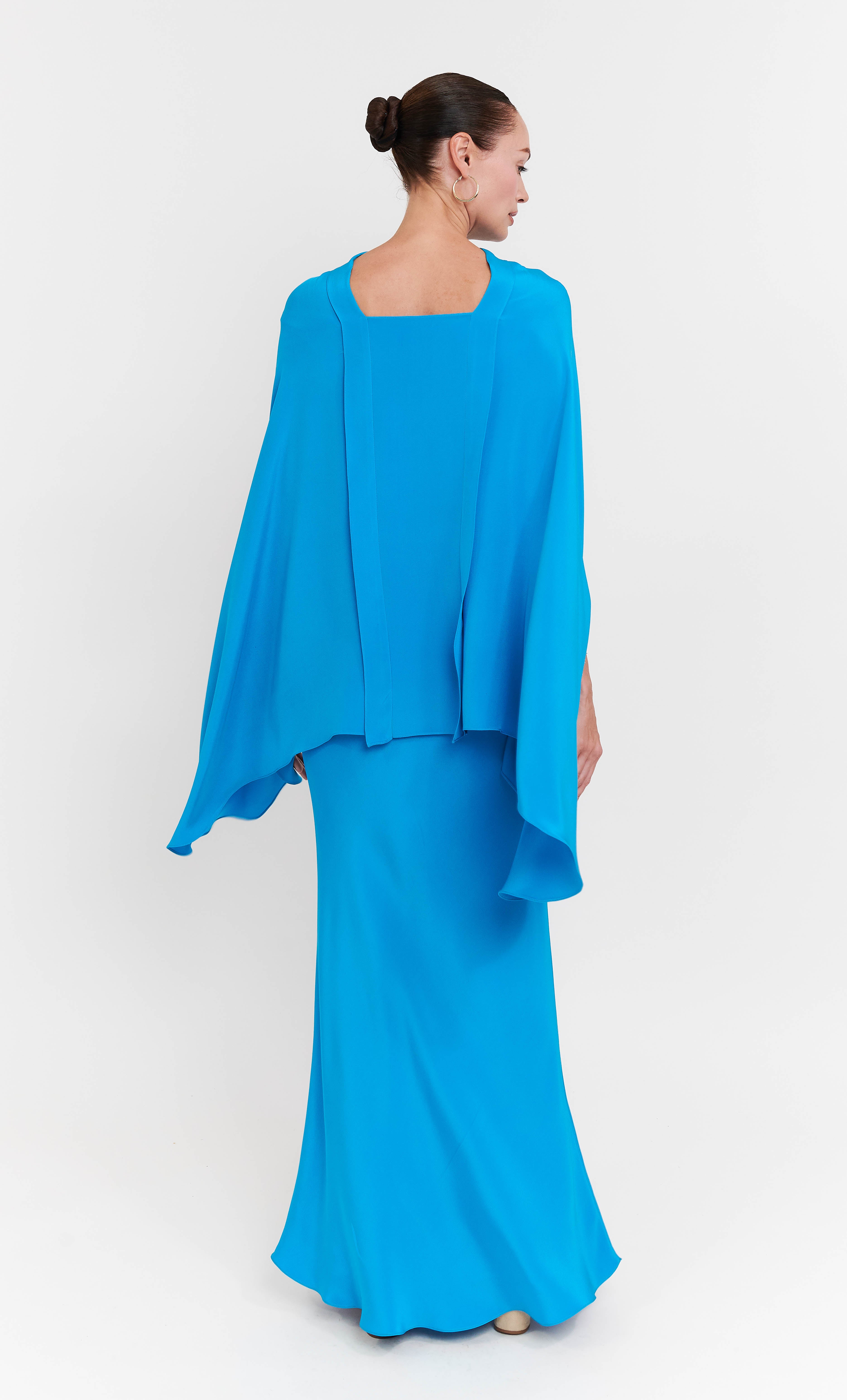 Hani Set – Azure Luxe Silk