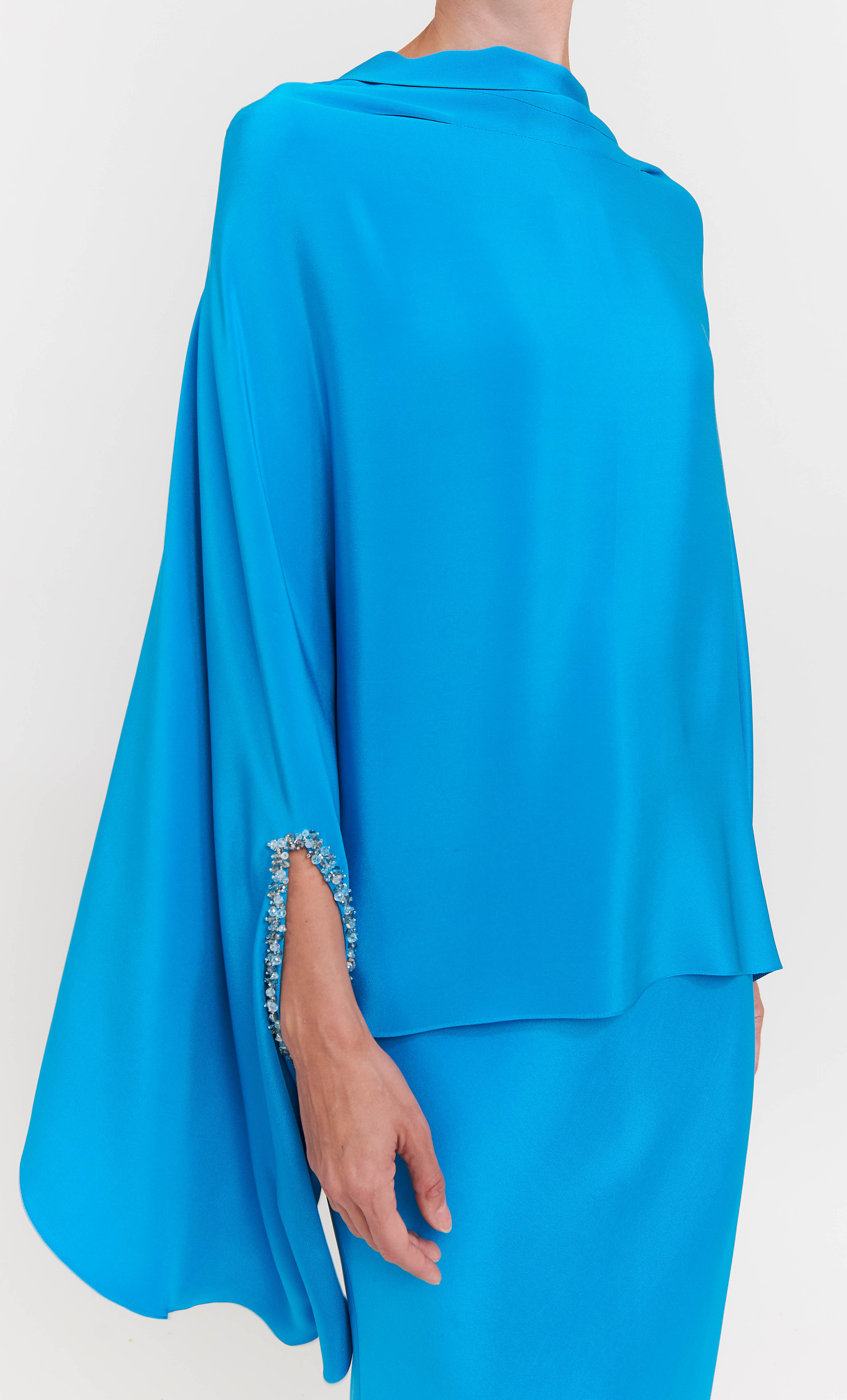 Hani Set – Azure Luxe Silk