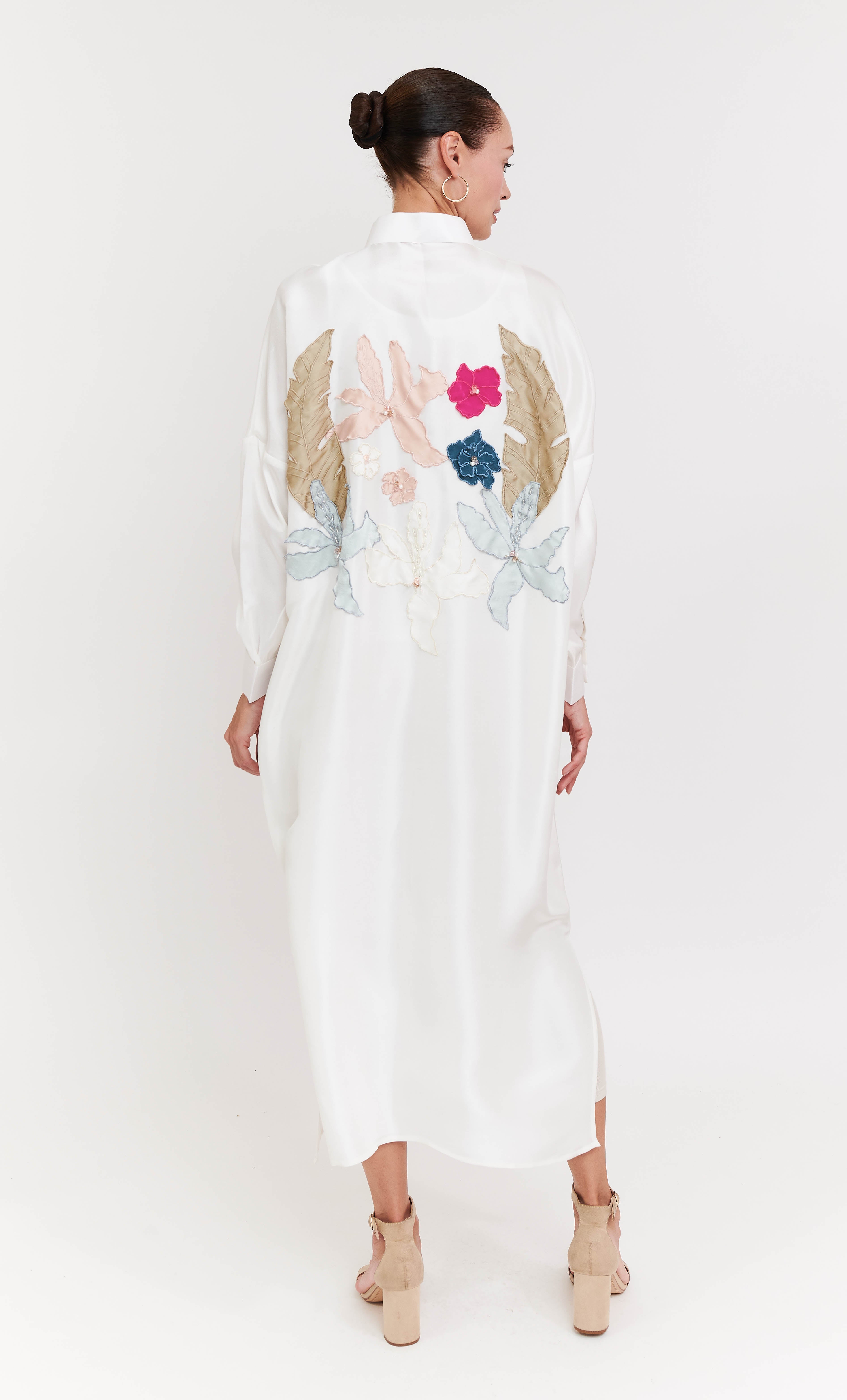 Rossa 2.0 Dress – Patches Shantung Silk