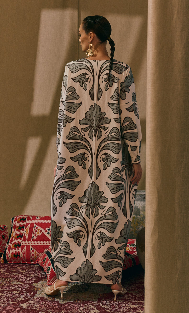 Fleur Leaves Marcella Dress
