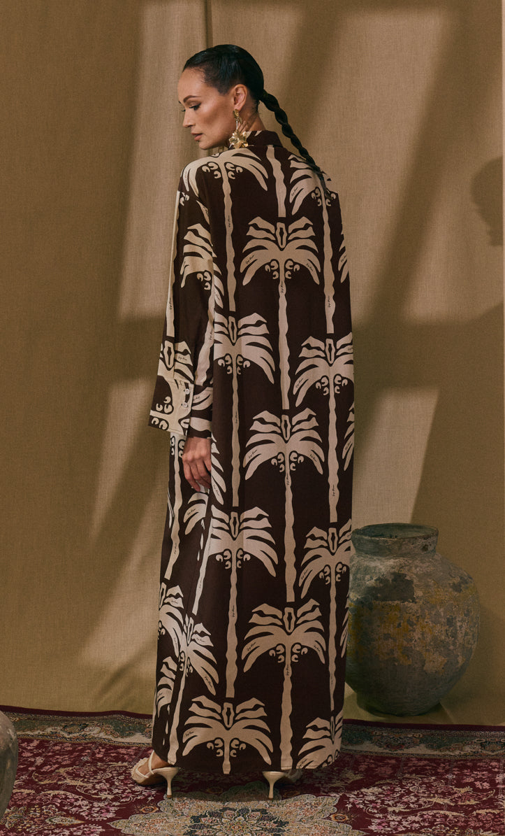 Palm Tree Jane Dress