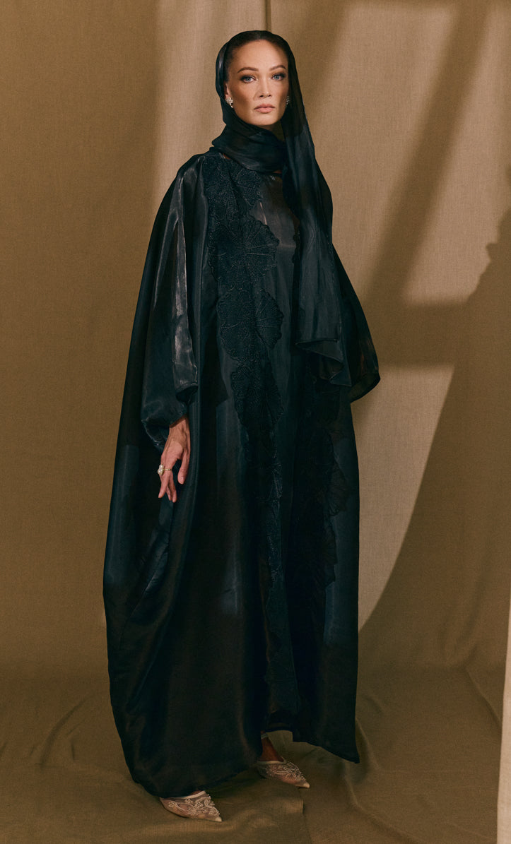 Abaya Lace in Black