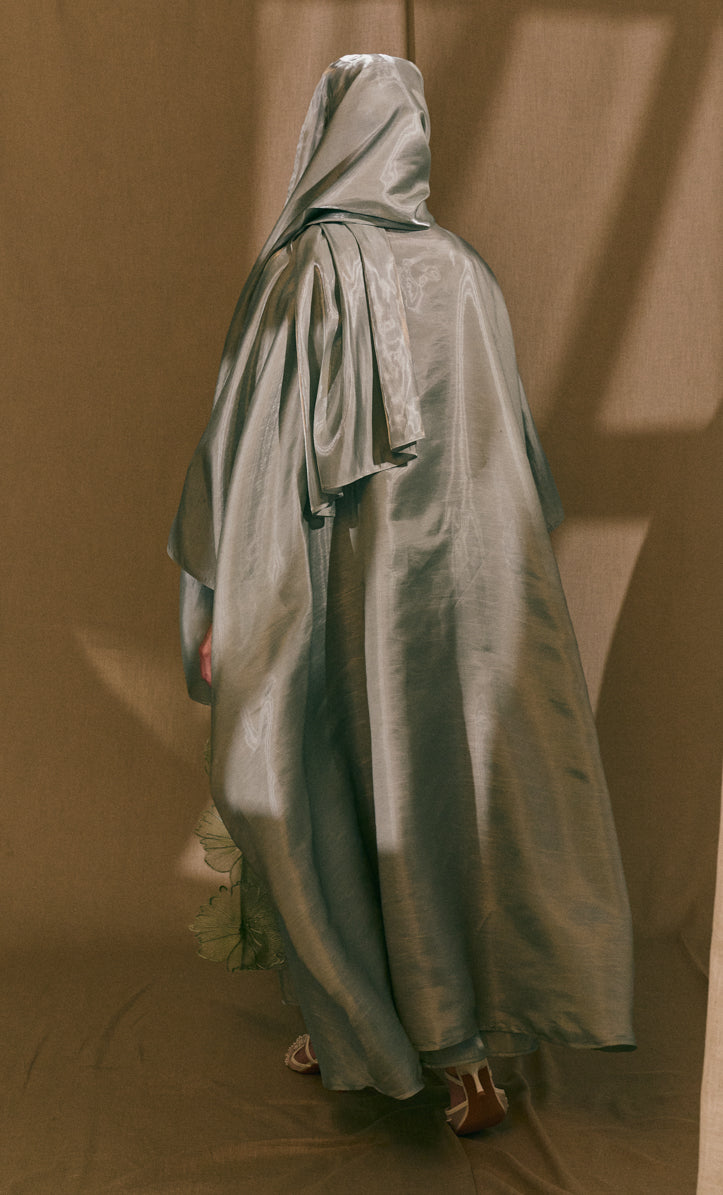 Abaya Lace in Pistachio