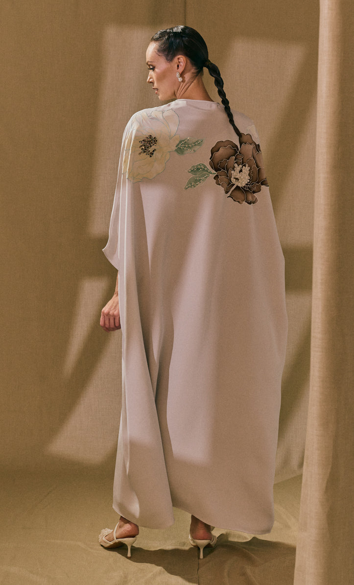 Botanic Patches with Beads Nadhia Dress