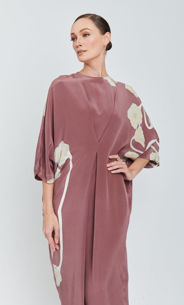 Juliana 3.0 Dress - Poppy 2.0 Crepe Silk