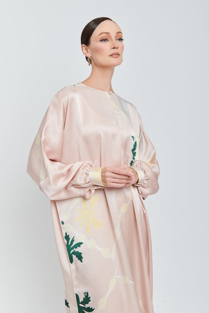 Rina Dress - Paloma Satin Silk