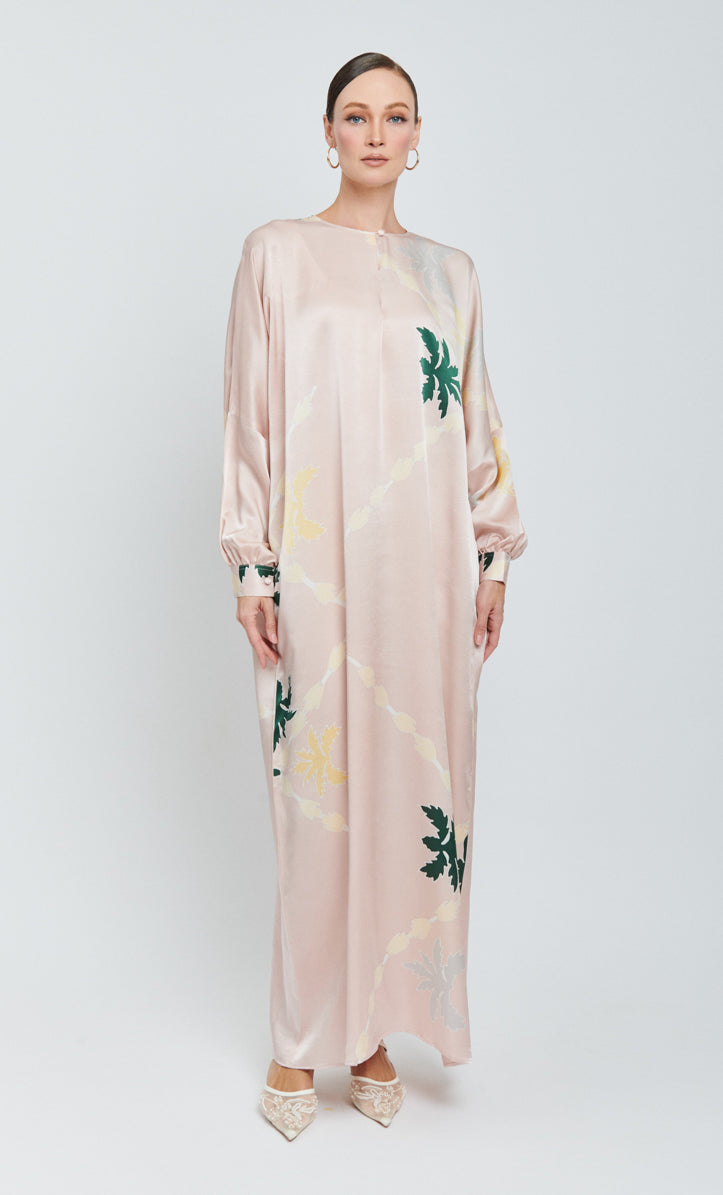 Rina Dress - Paloma Satin Silk