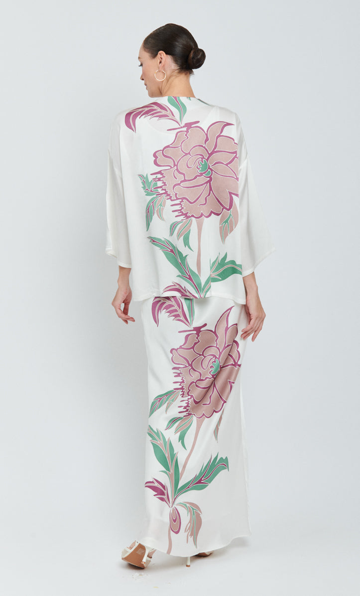 Kurung Opah Set - The Grand Satin Silk