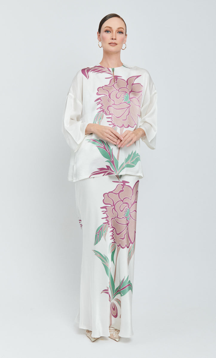 Kurung Opah Set - The Grand Satin Silk