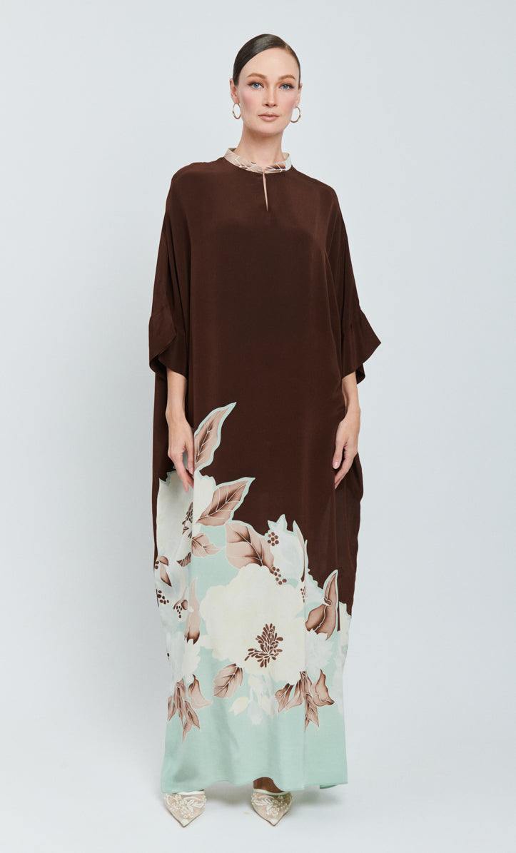 Alia Dress -Botanic Crepe Silk