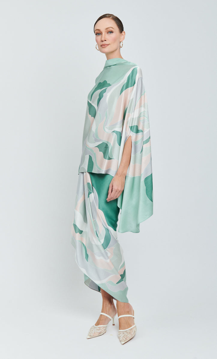 Hani Set - Rossy Satin Silk